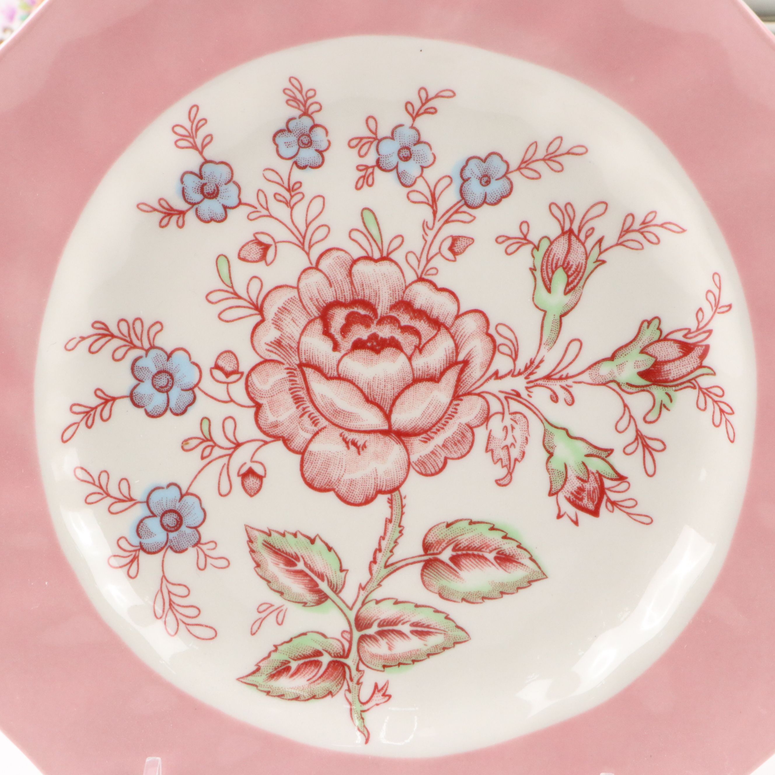 Johnson Bros., Coalport, and Salisbury Porcelain Plates