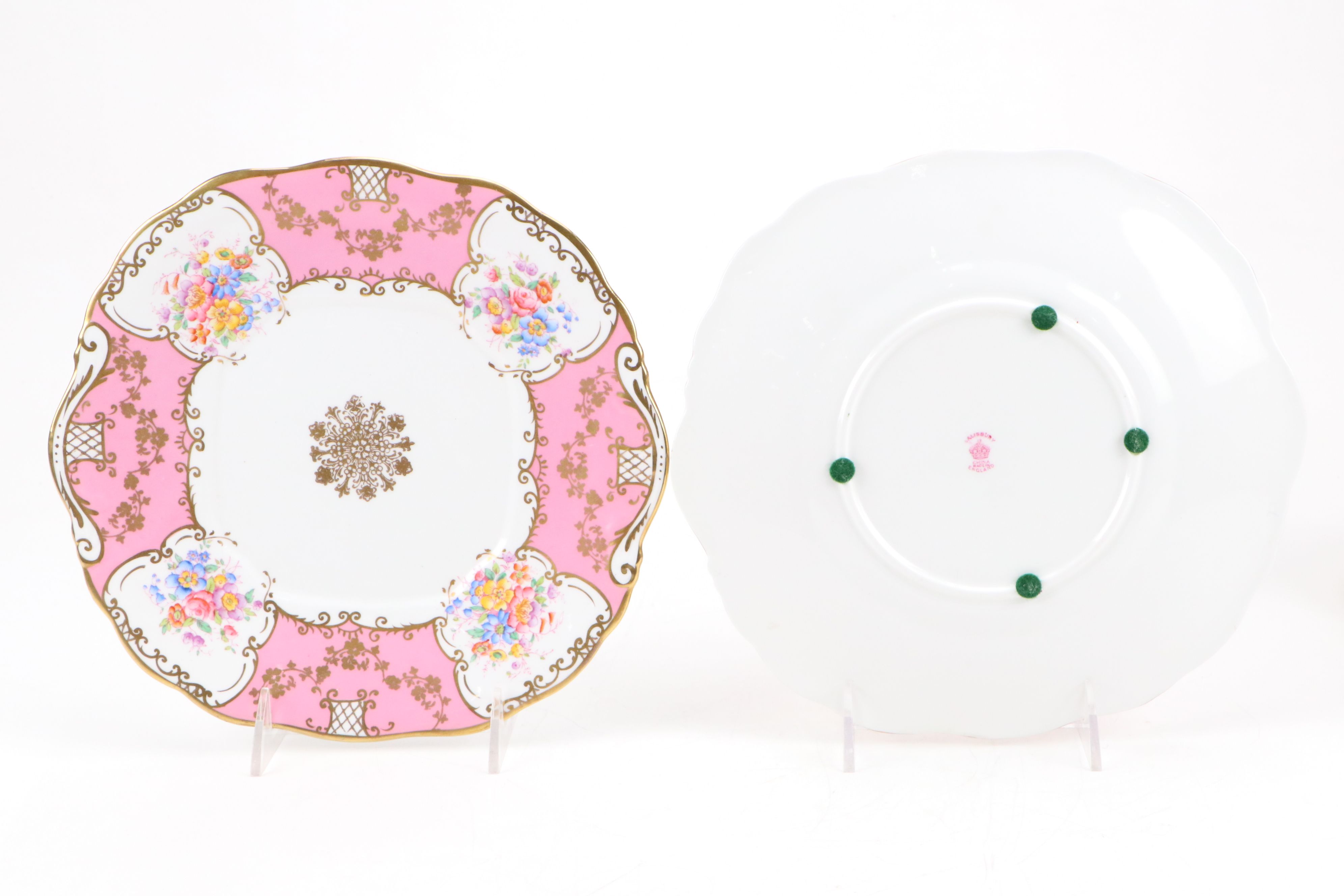 Johnson Bros., Coalport, and Salisbury Porcelain Plates