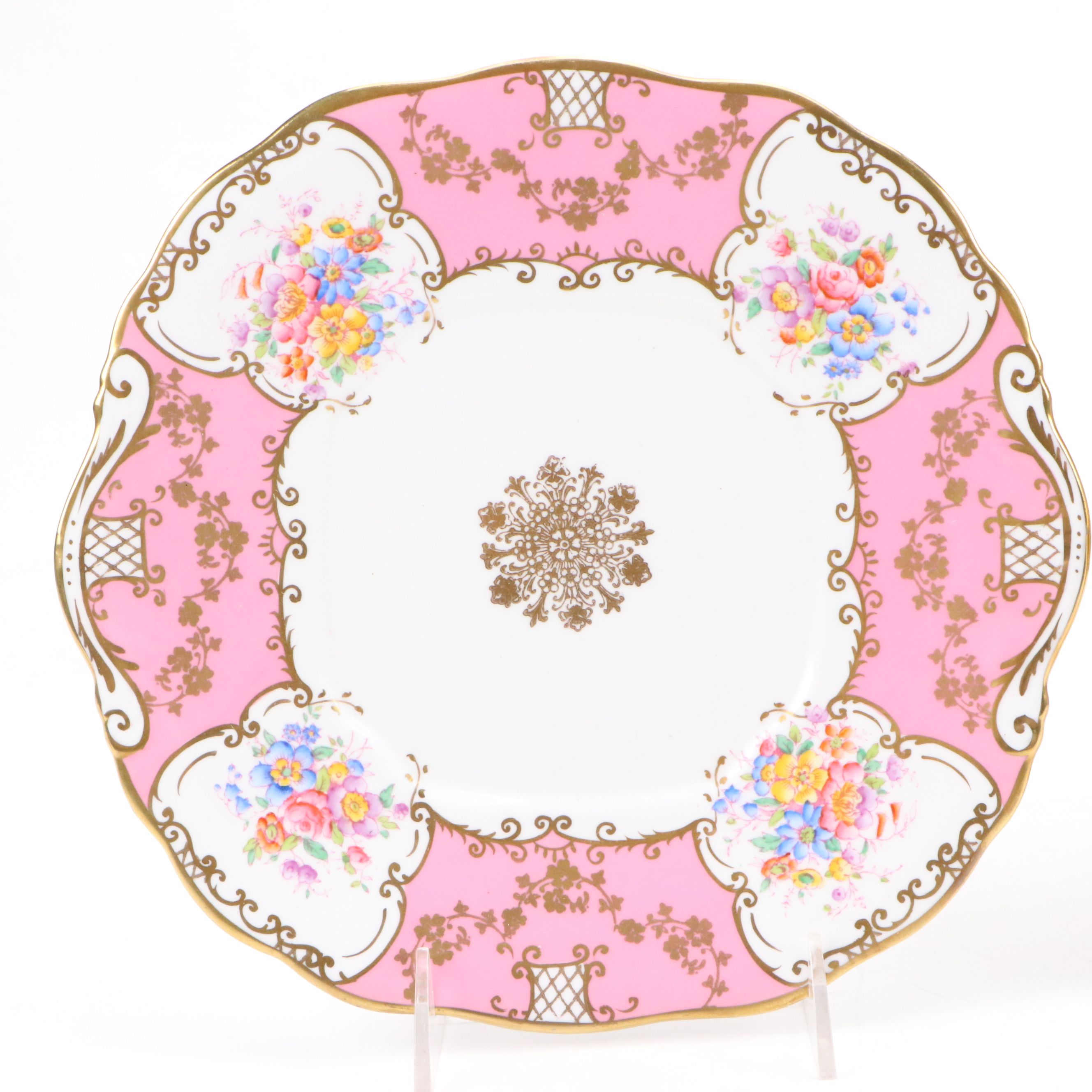 Johnson Bros., Coalport, and Salisbury Porcelain Plates
