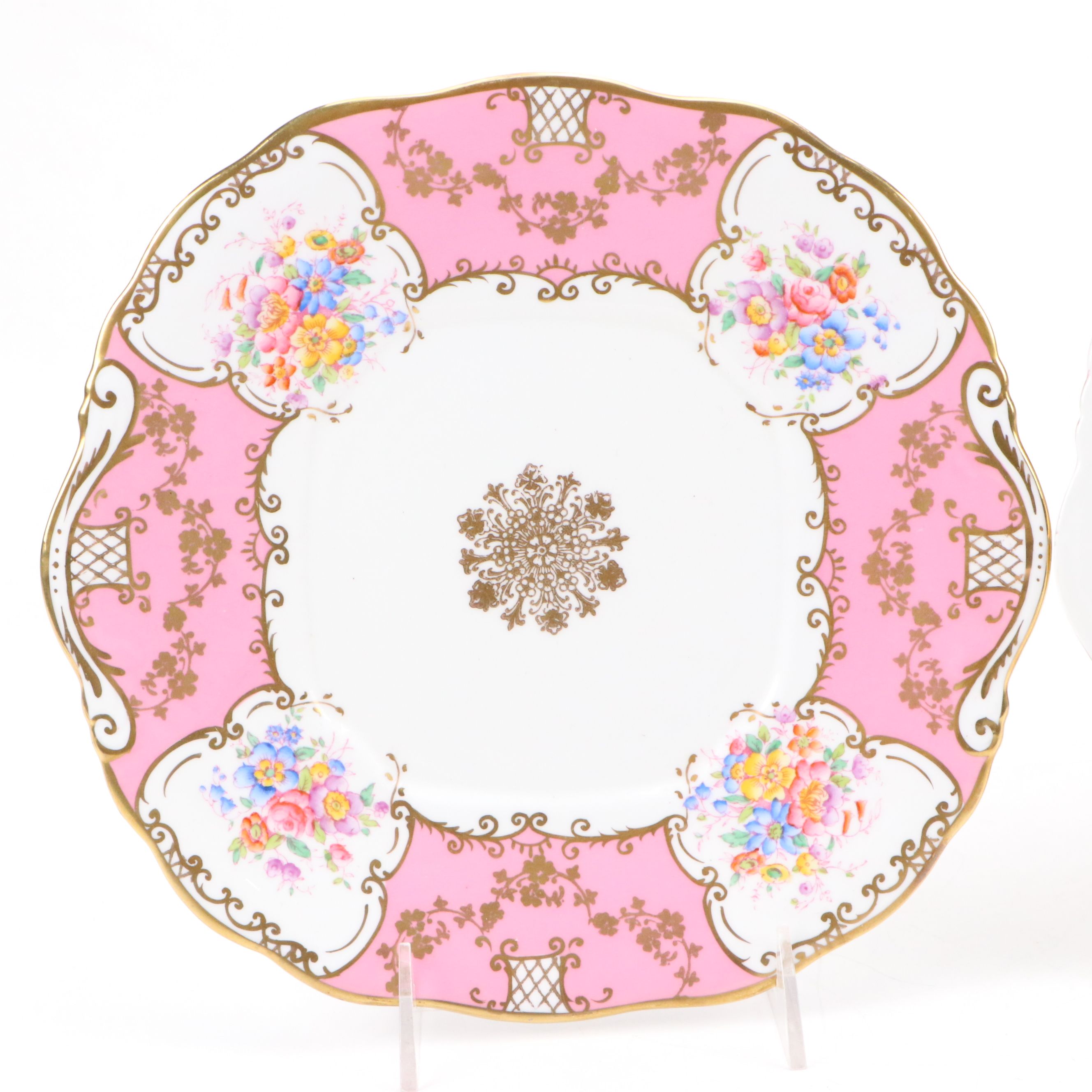 Johnson Bros., Coalport, and Salisbury Porcelain Plates