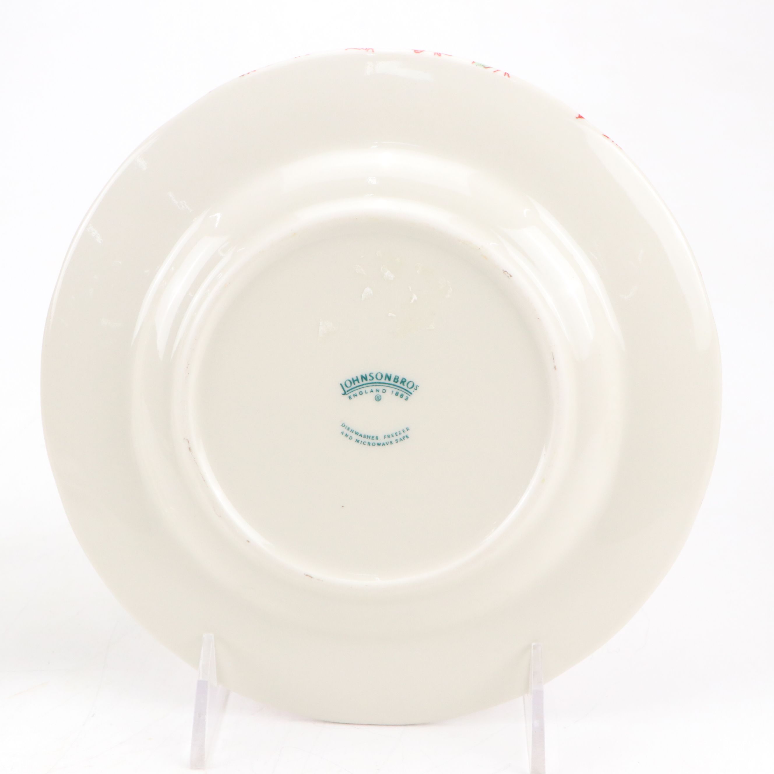 Johnson Bros., Coalport, and Salisbury Porcelain Plates