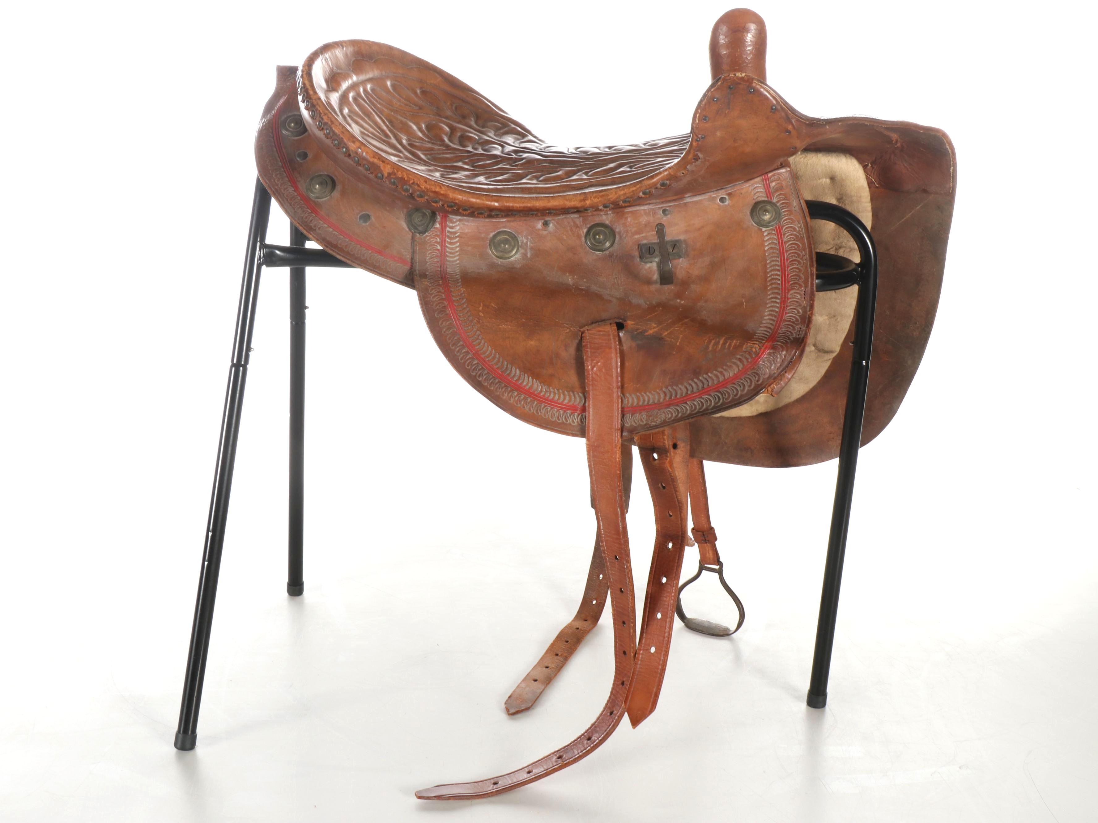 Leather Western Saddle