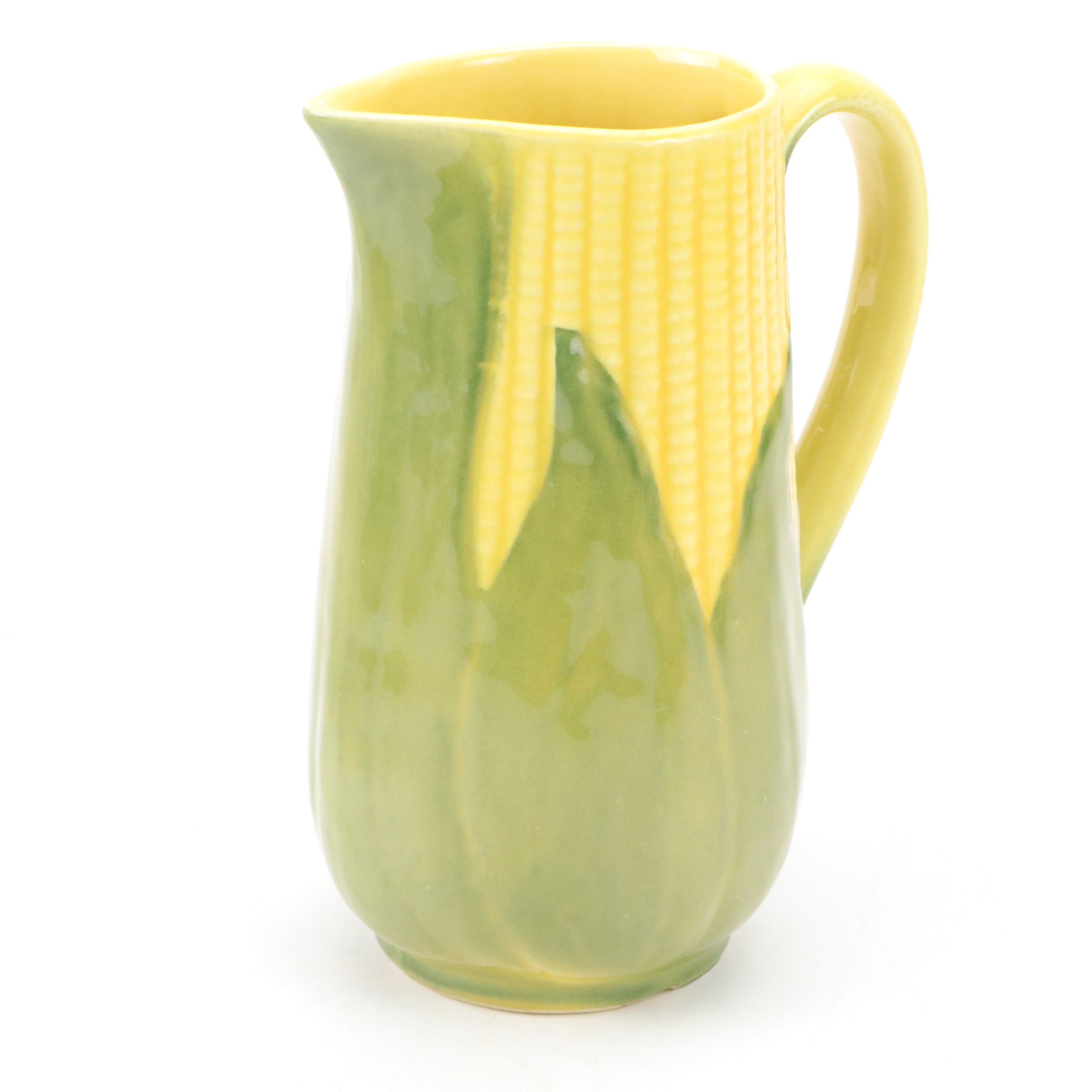 Shawnee "Corn King" Novelty Ceramic Serveware with Cardinal Corn Dish