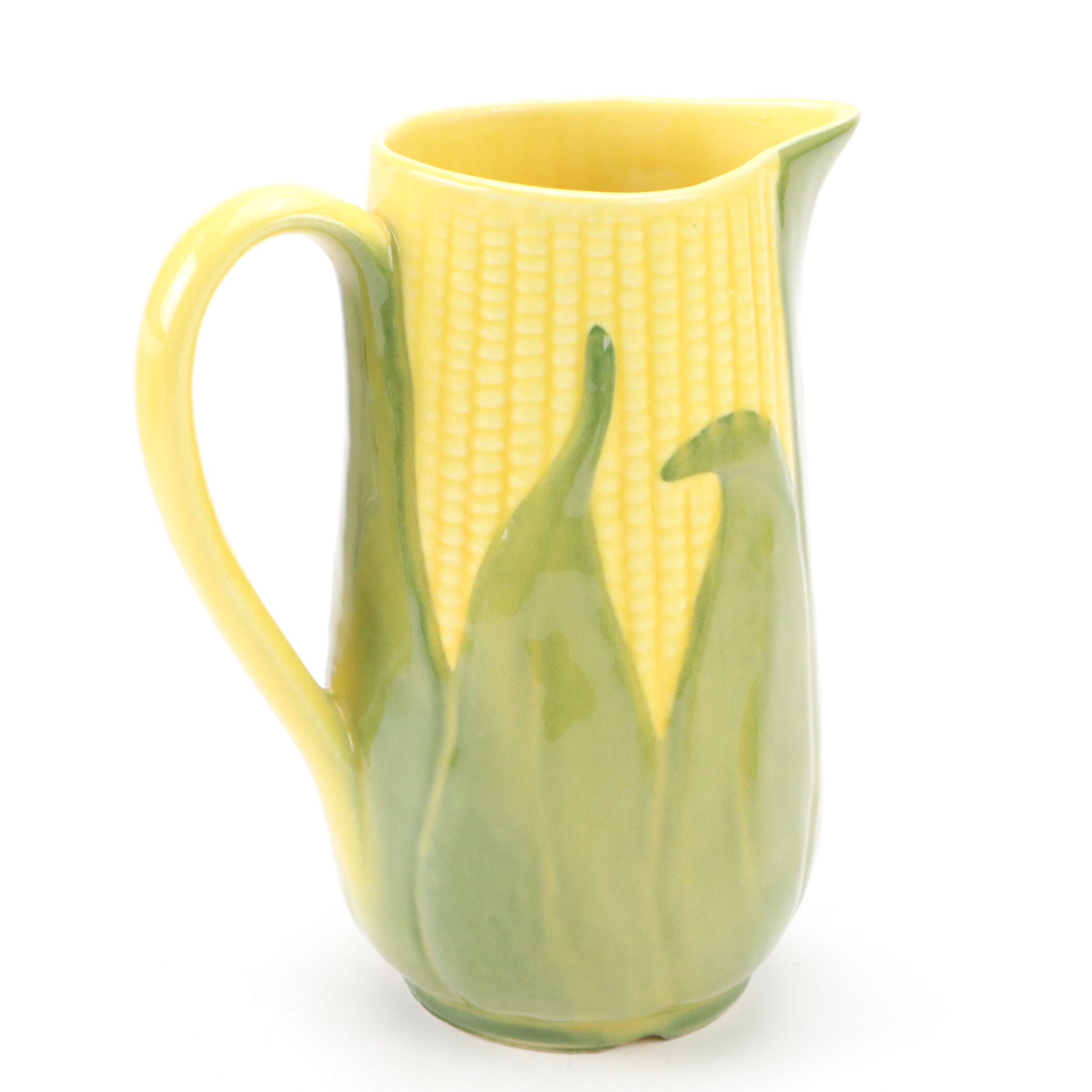 Shawnee "Corn King" Novelty Ceramic Serveware with Cardinal Corn Dish