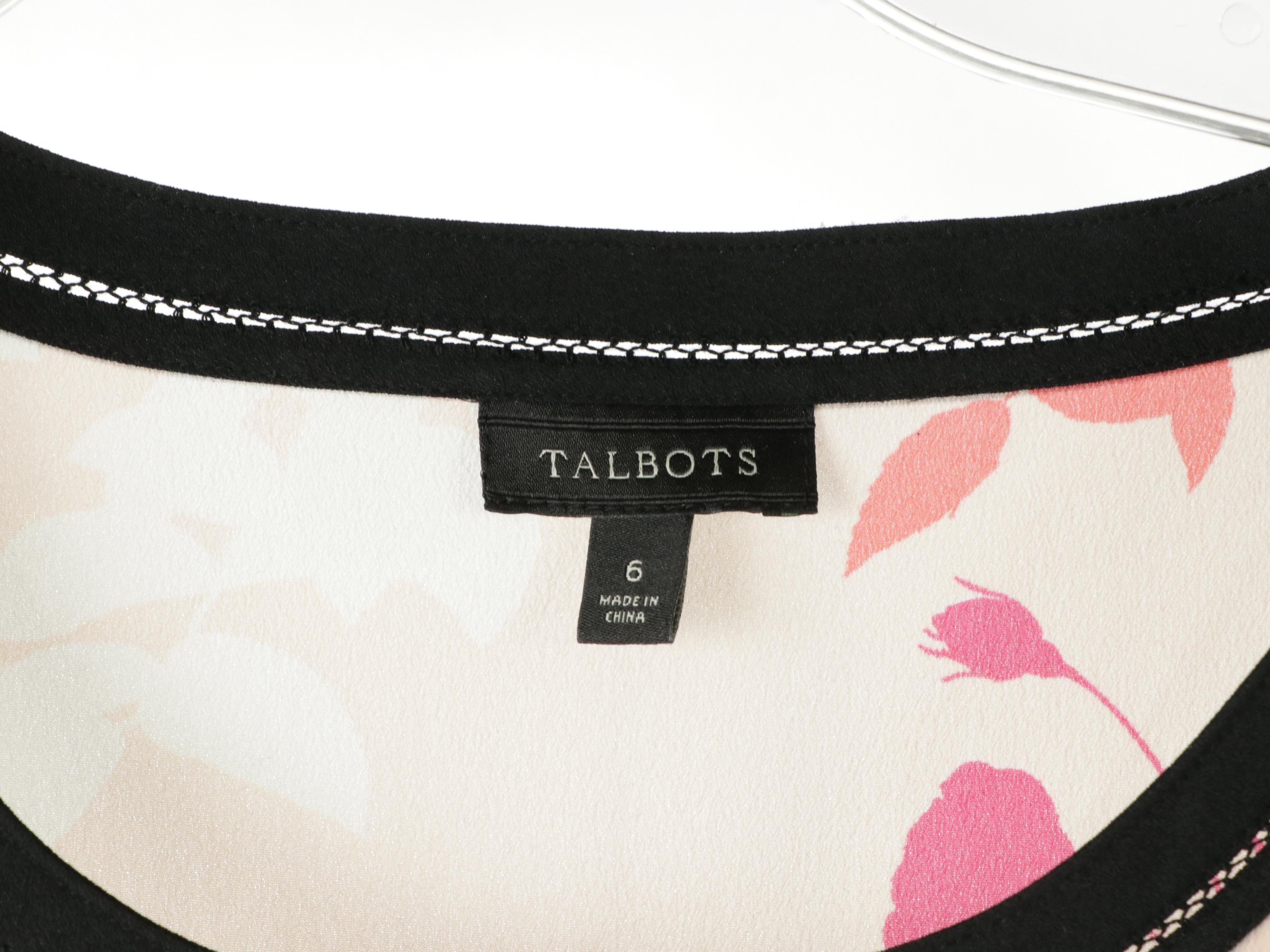 Talbots Floral Blouse, White Cotton Skirt and Coat, Ann Taylor Textured Blazer