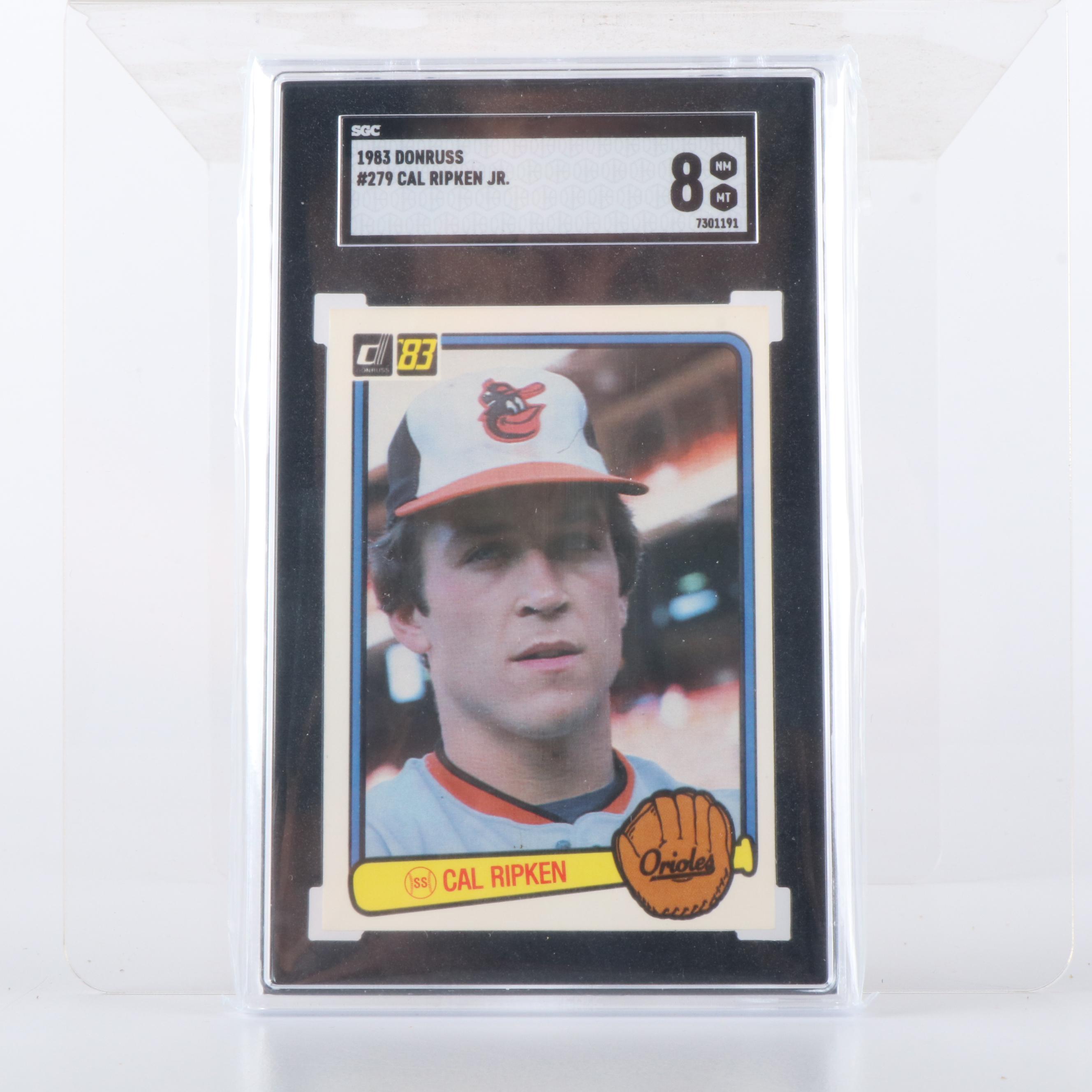 Cal Ripken Jr. SGC Graded Baseball Cards Featuring Rookie and More