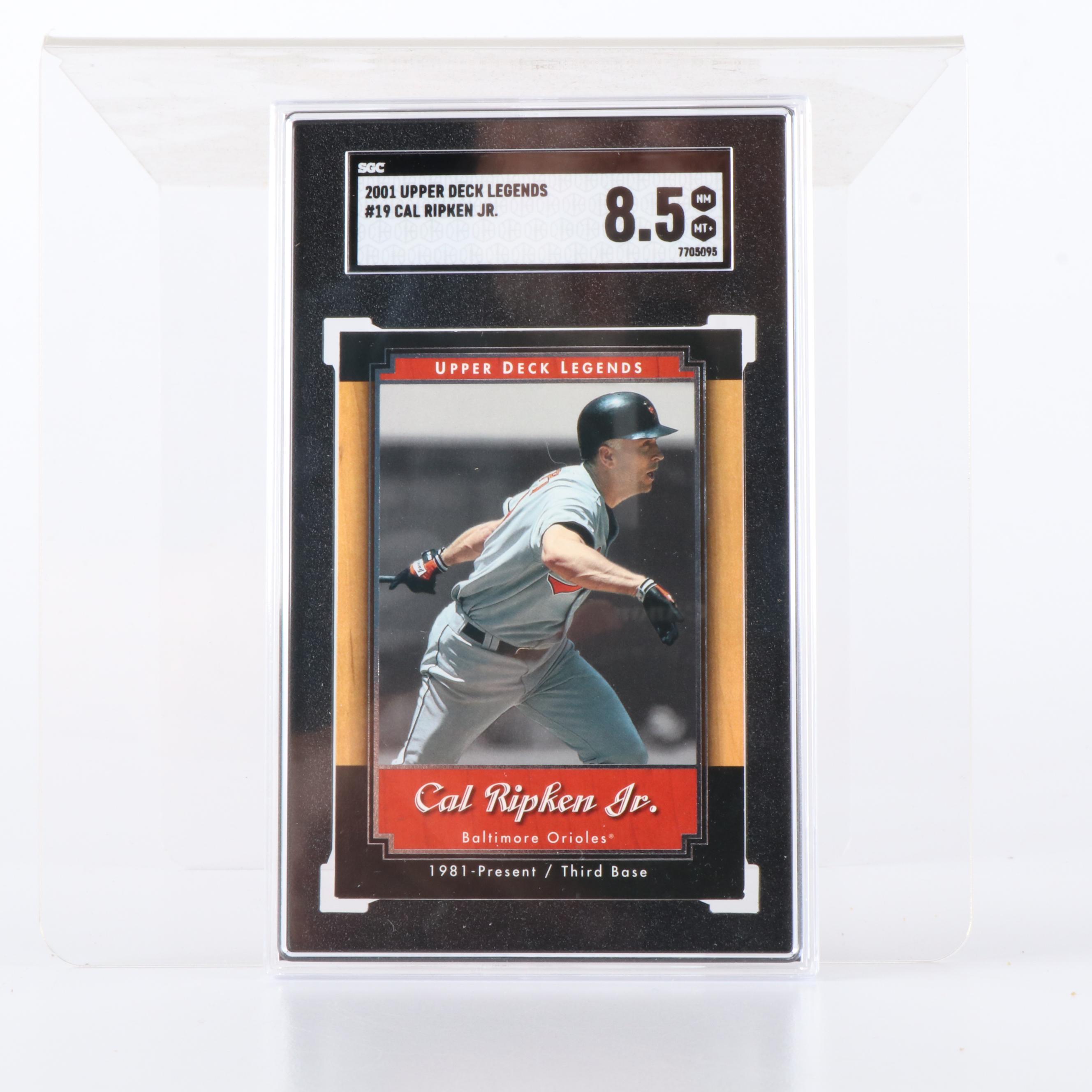 Cal Ripken Jr. SGC Graded Baseball Cards Featuring Rookie and More