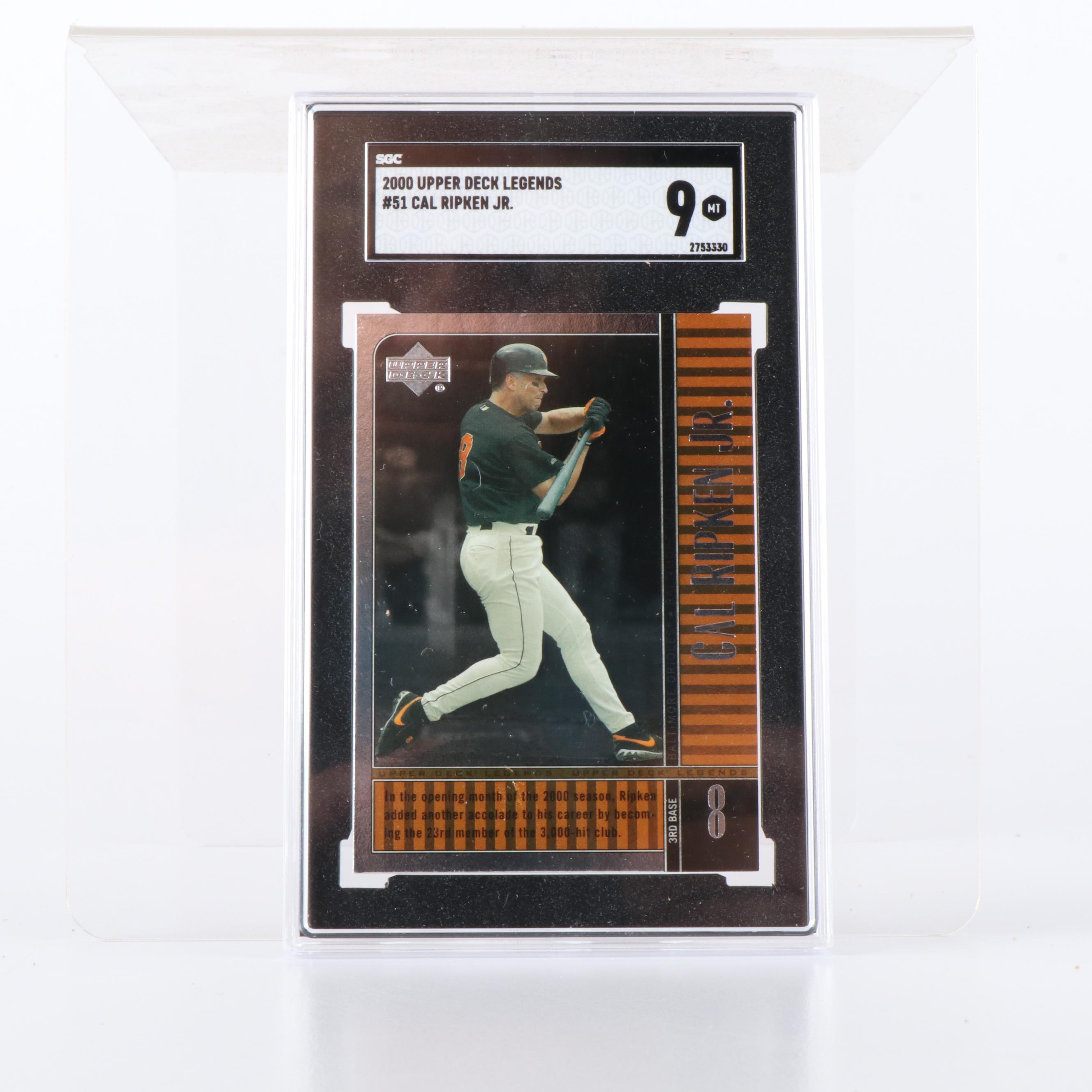 Cal Ripken Jr. SGC Graded Baseball Cards Featuring Rookie and More