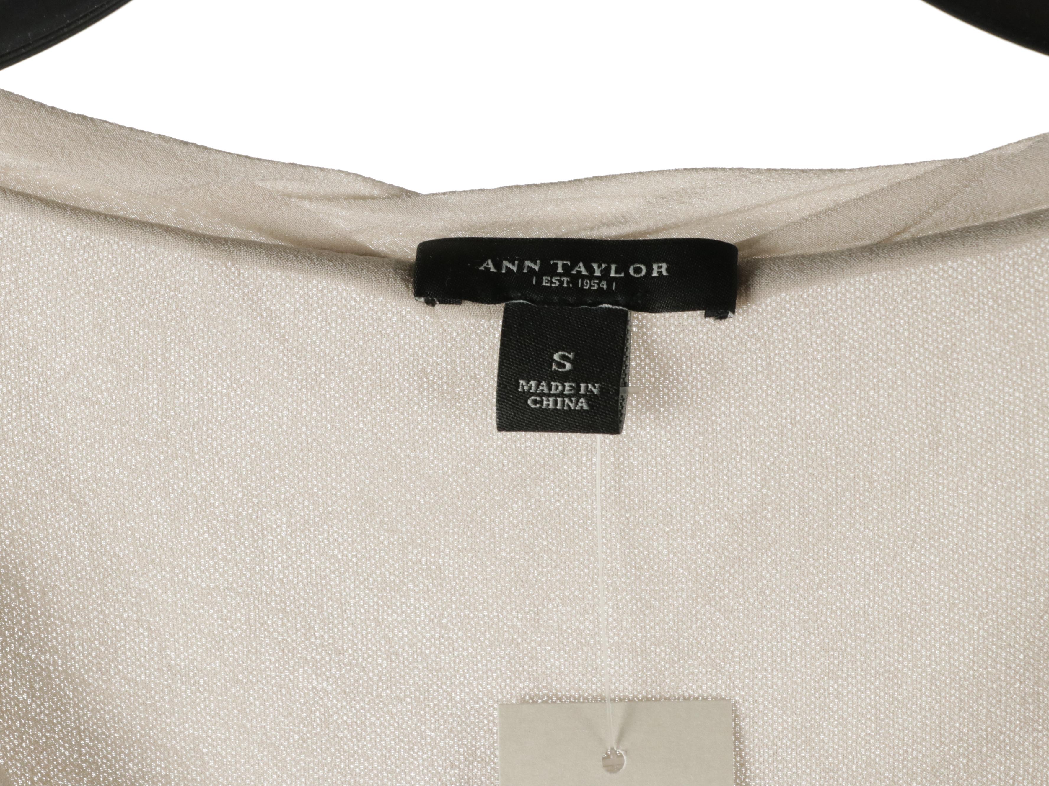 Ann Taylor Flared Skirt and Silk Lined Blouse with Talbots Blazer, Jacket & Tops