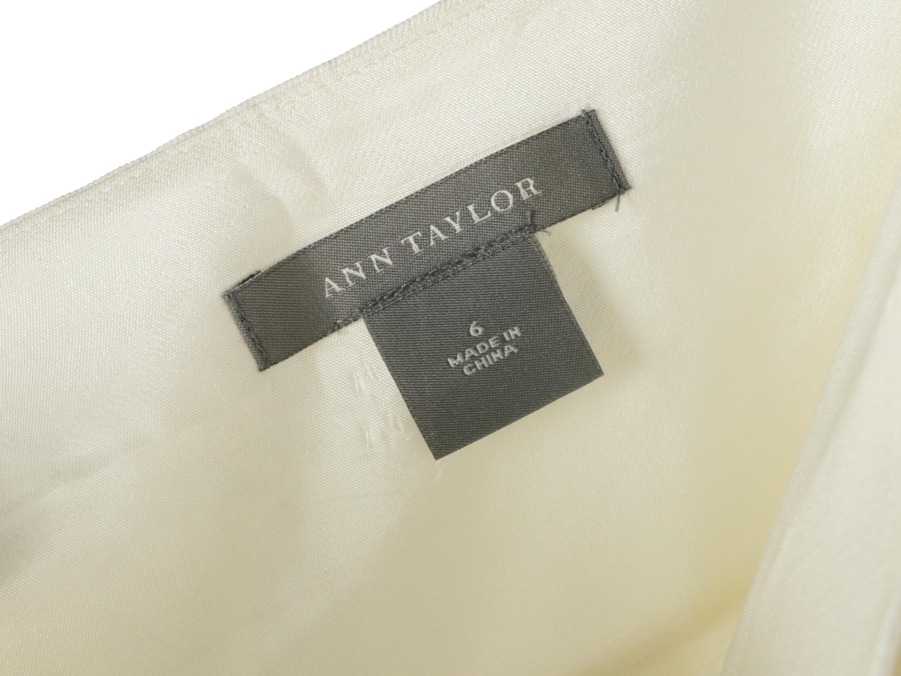 Ann Taylor Flared Skirt and Silk Lined Blouse with Talbots Blazer, Jacket & Tops