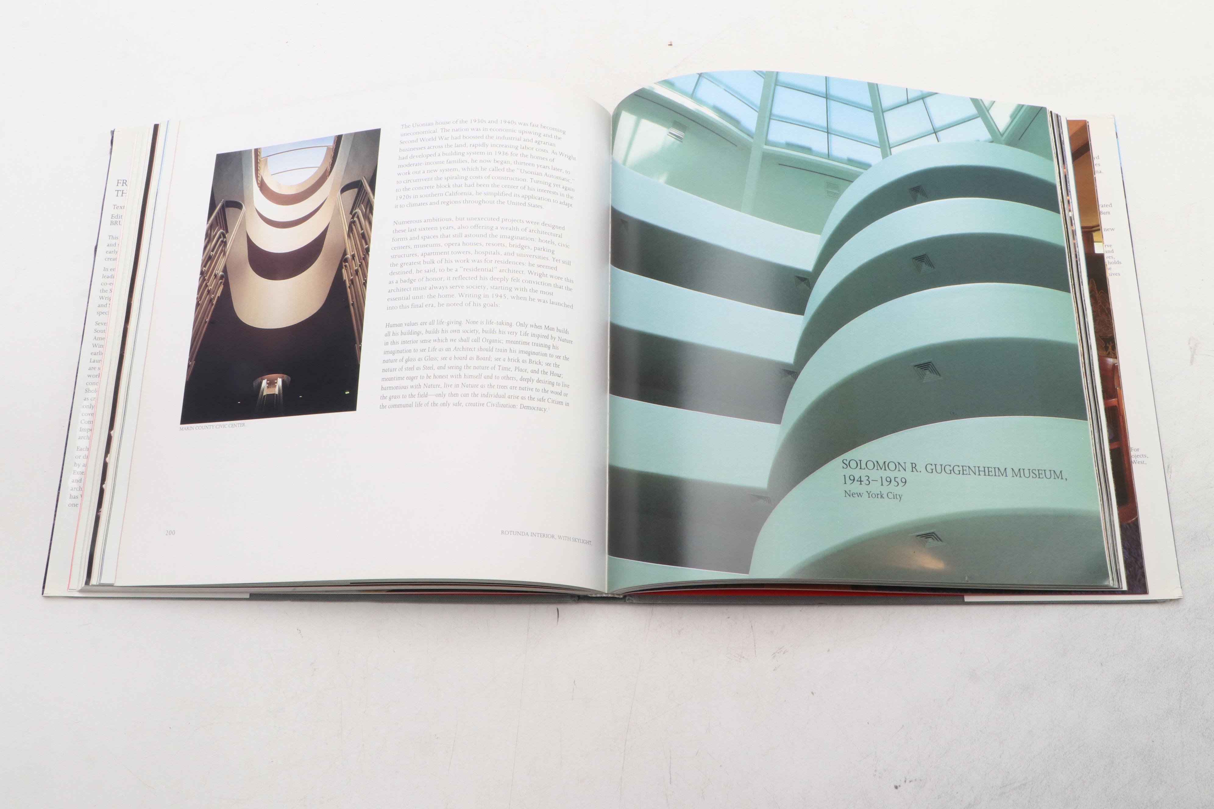 First Edition "Frank Lloyd Wright: The Masterworks" Edited by David Larkin, 1993