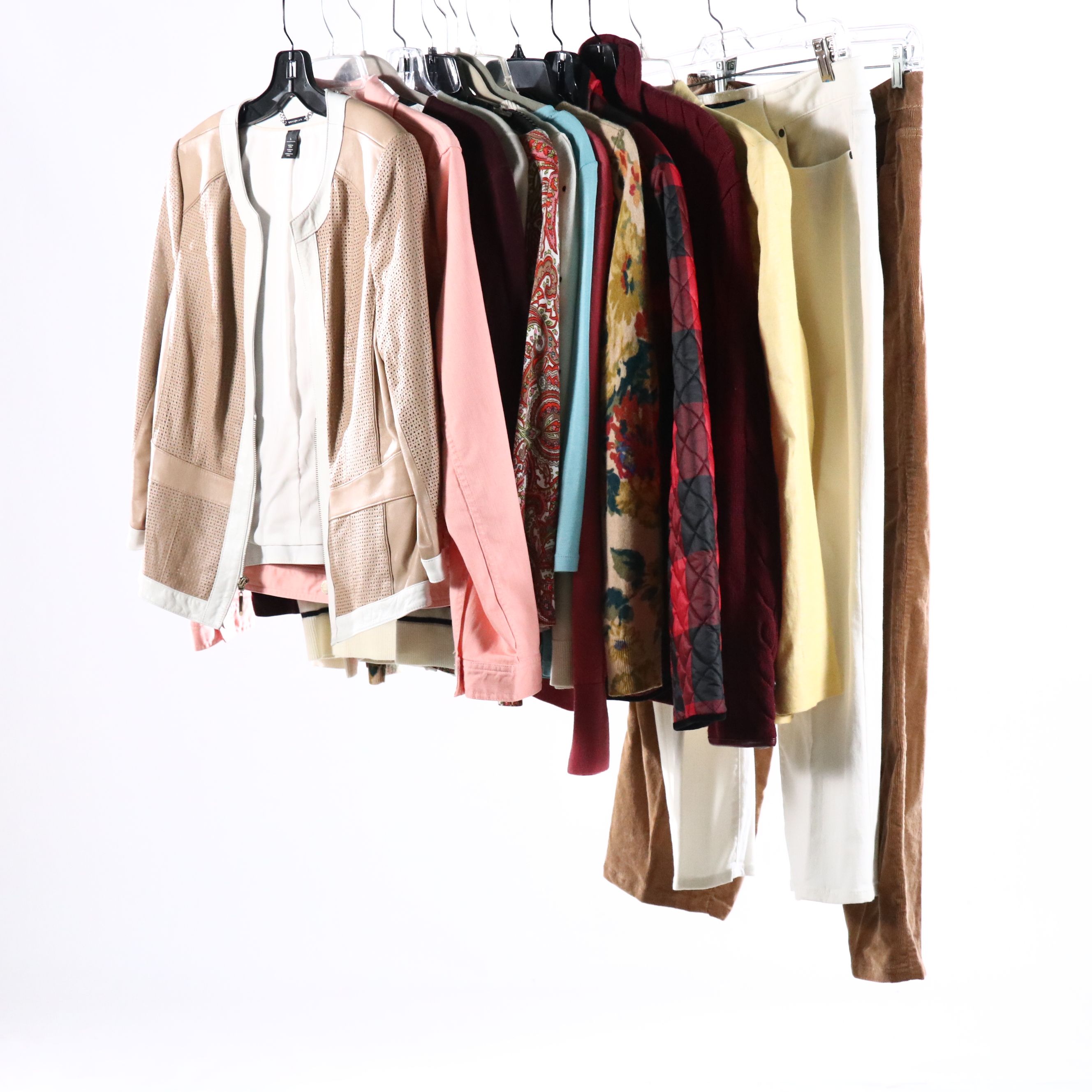 Casual Autumn Capsule Wardrobe Including Talbots, Lauren Ralph Lauren, Brahmin