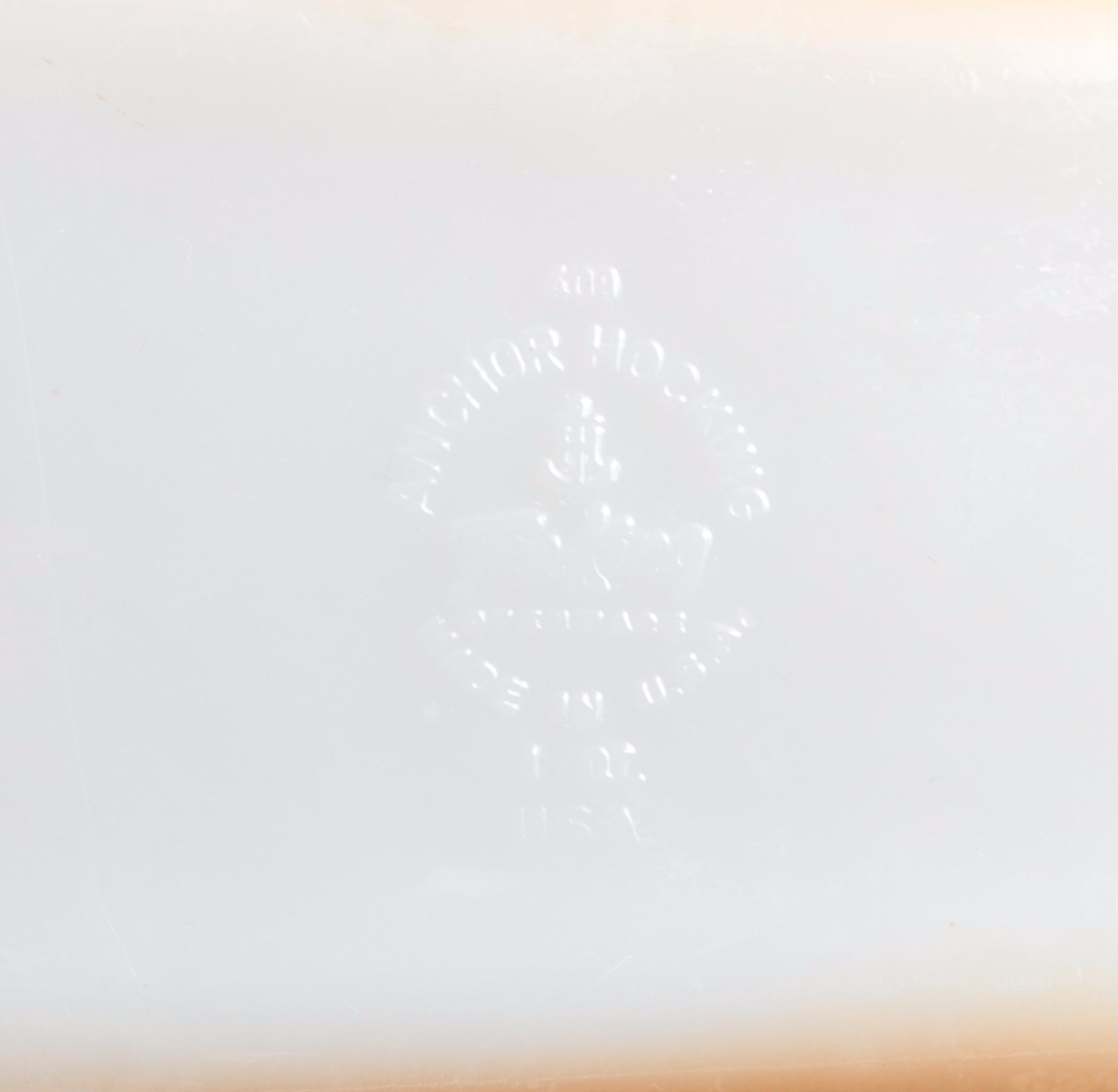 Anchor Hocking Fire-King Peach Luster with Other Bakeware and Tumblers