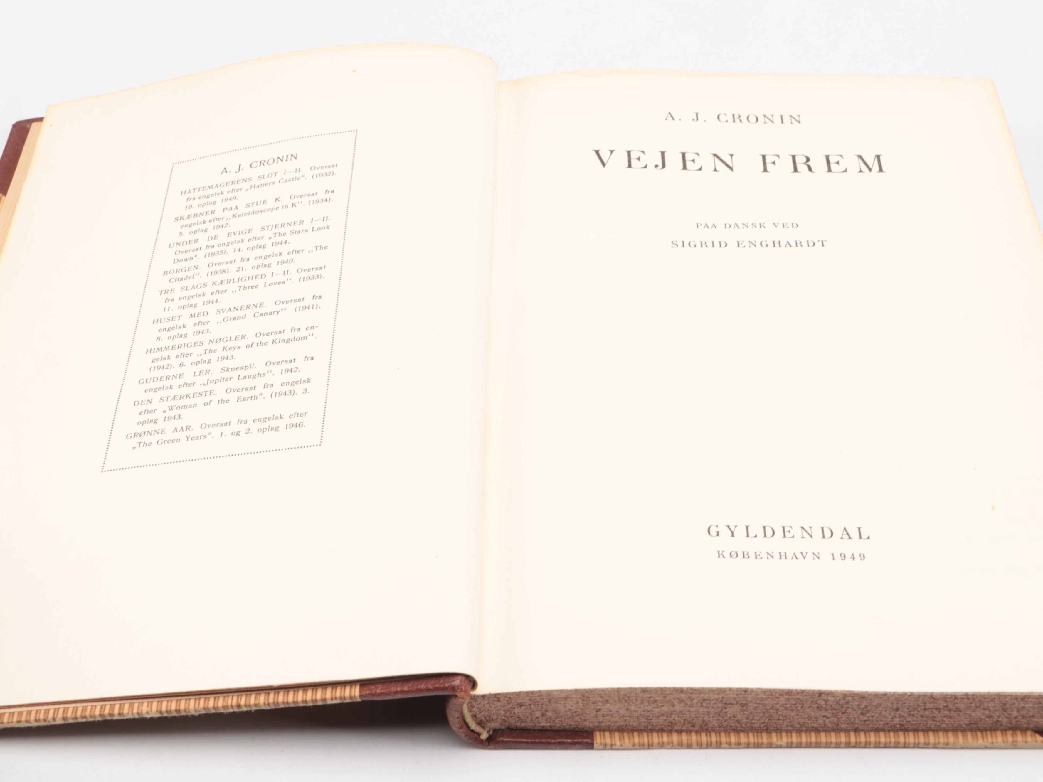 "Vejen Frem," "Kitty Foyle," and More Vintage Fiction and Nonfiction