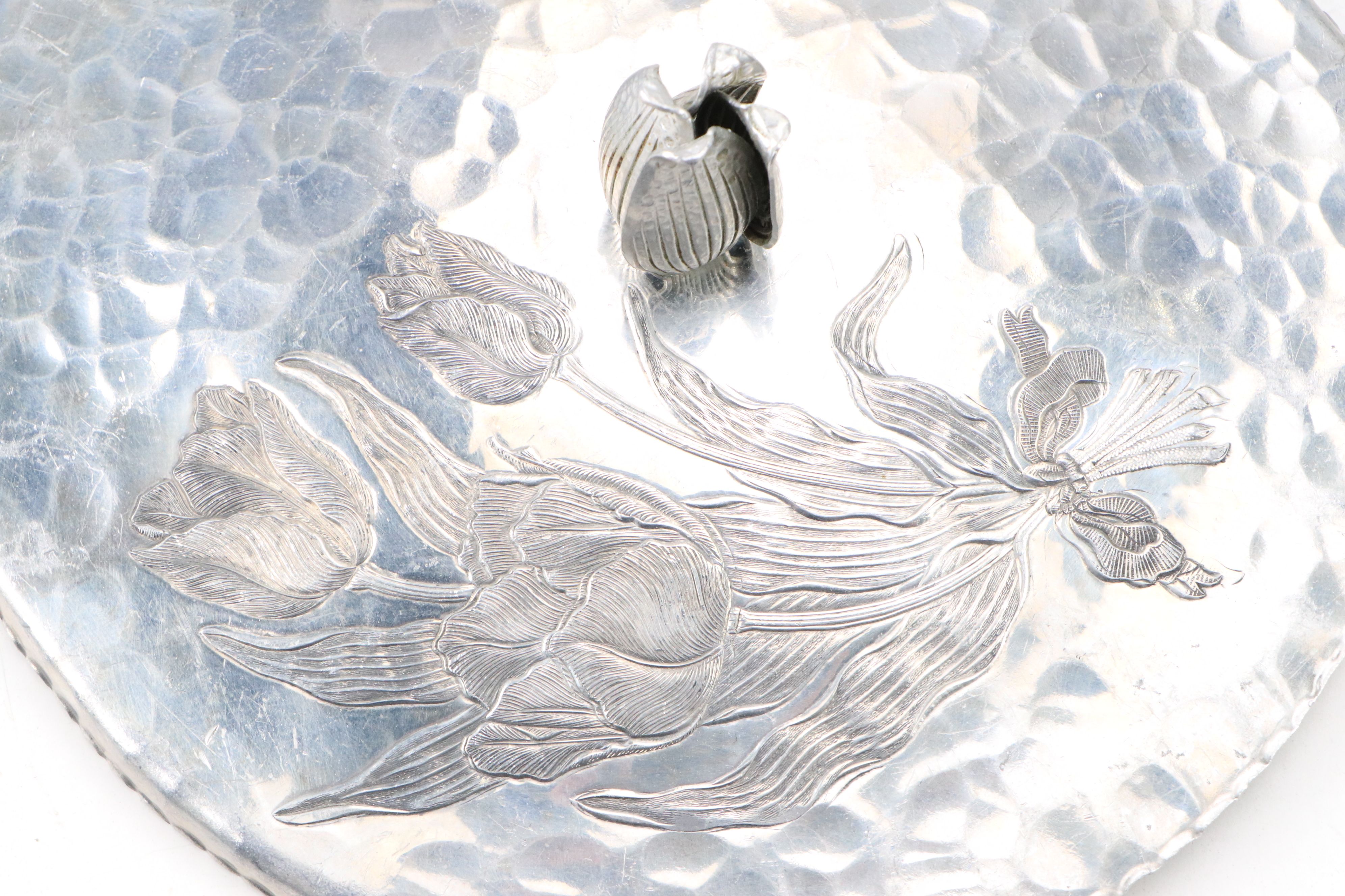 Lenox, Rodney Kent with Other Metal Platters and Covered Serving Bowl