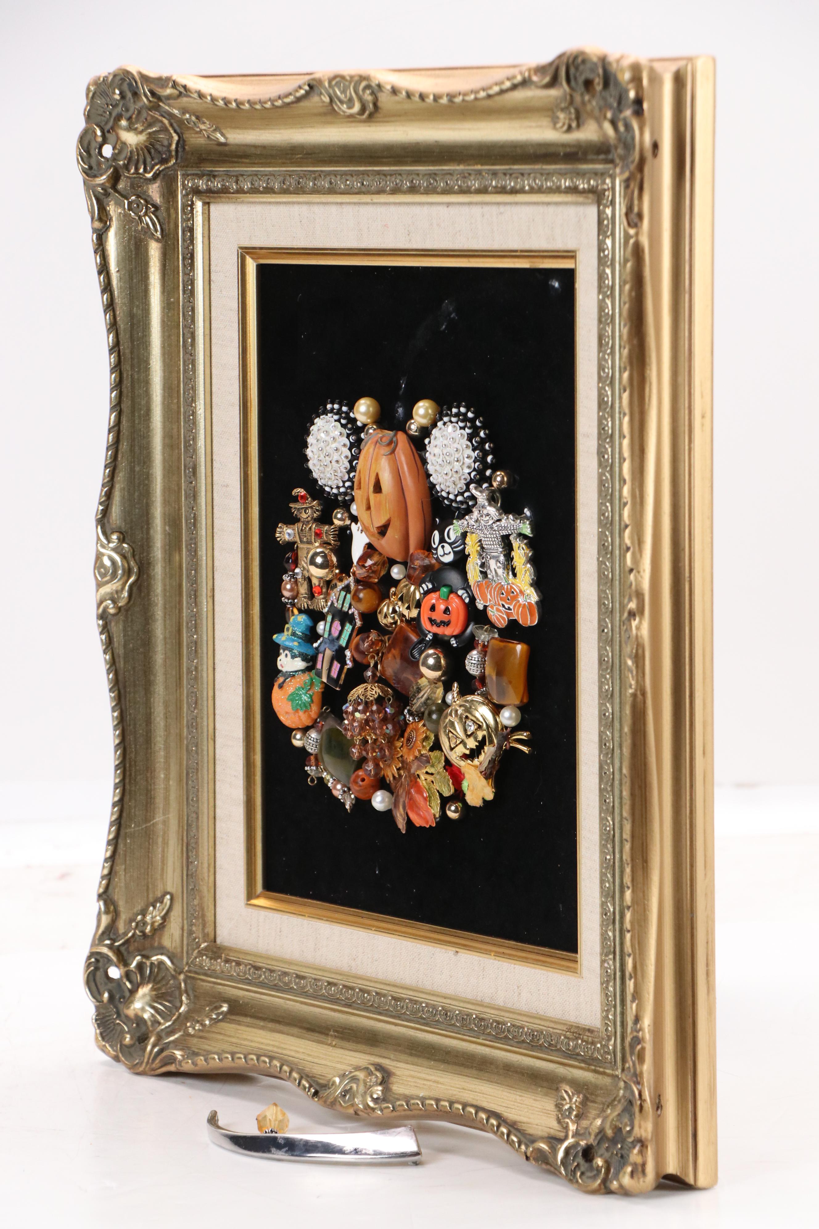 Karen Pagán Jewelry Art Halloween Collage, 2025