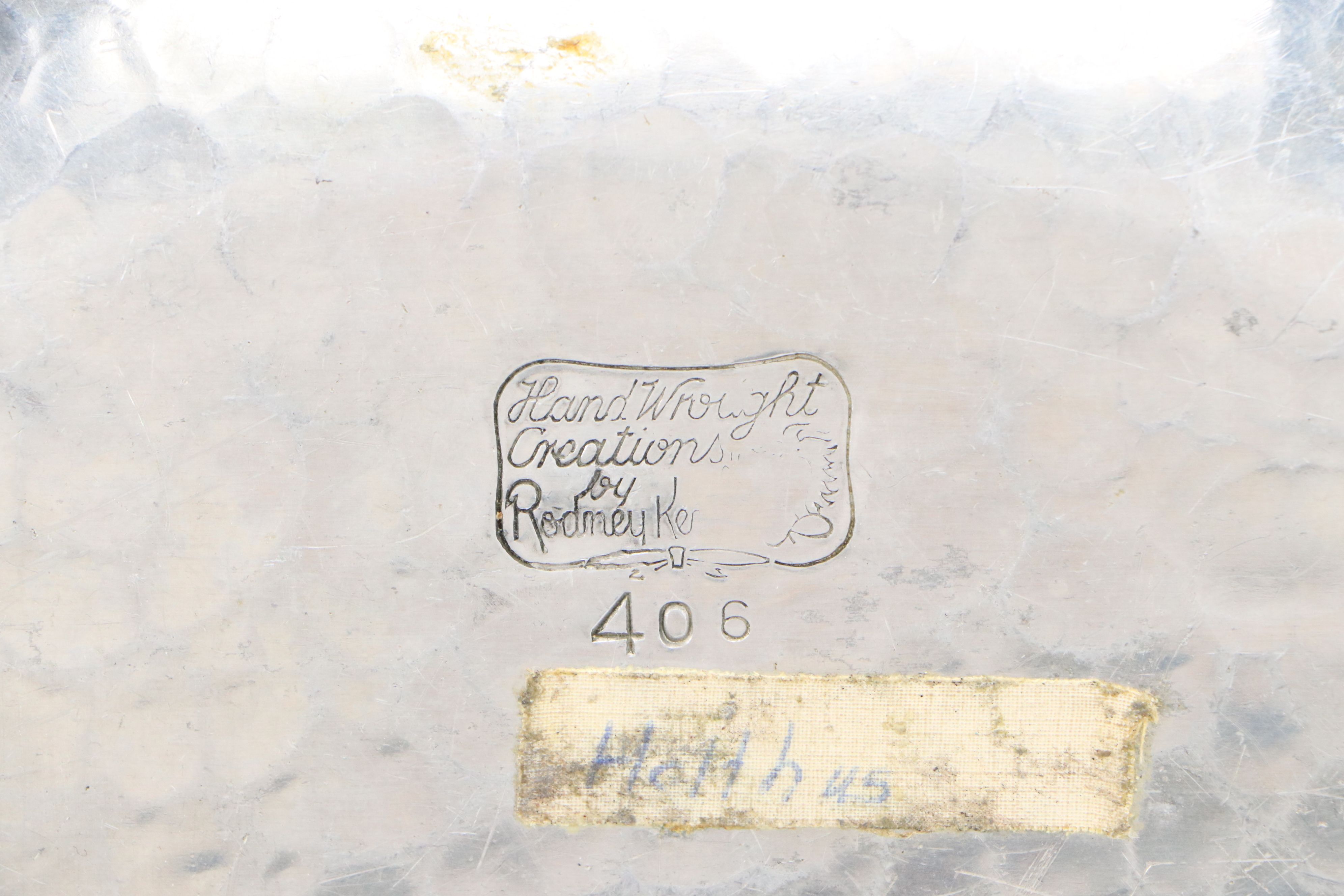 Lenox, Rodney Kent with Other Metal Platters and Covered Serving Bowl