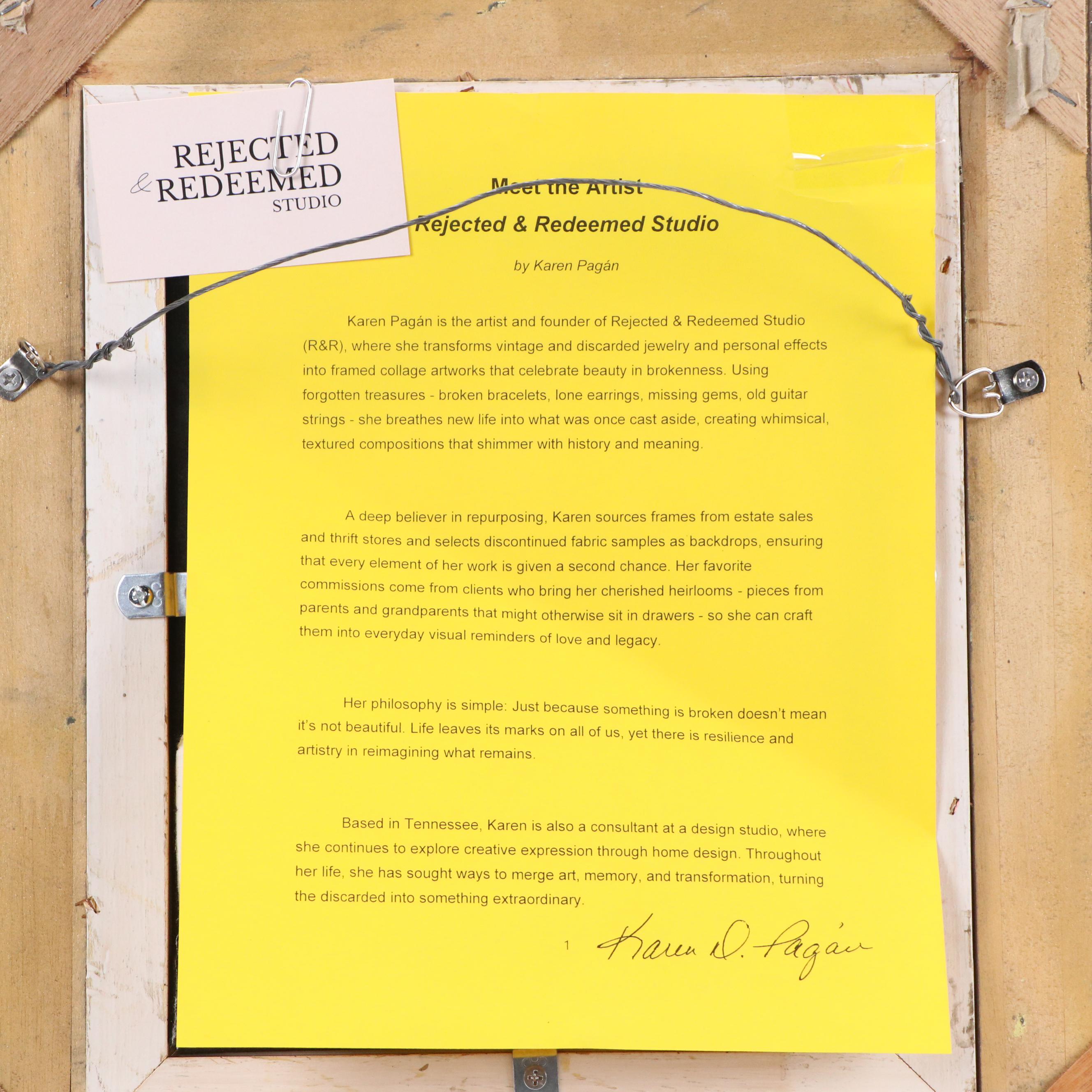 Karen Pagán Jewelry Art Halloween Collage, 2025