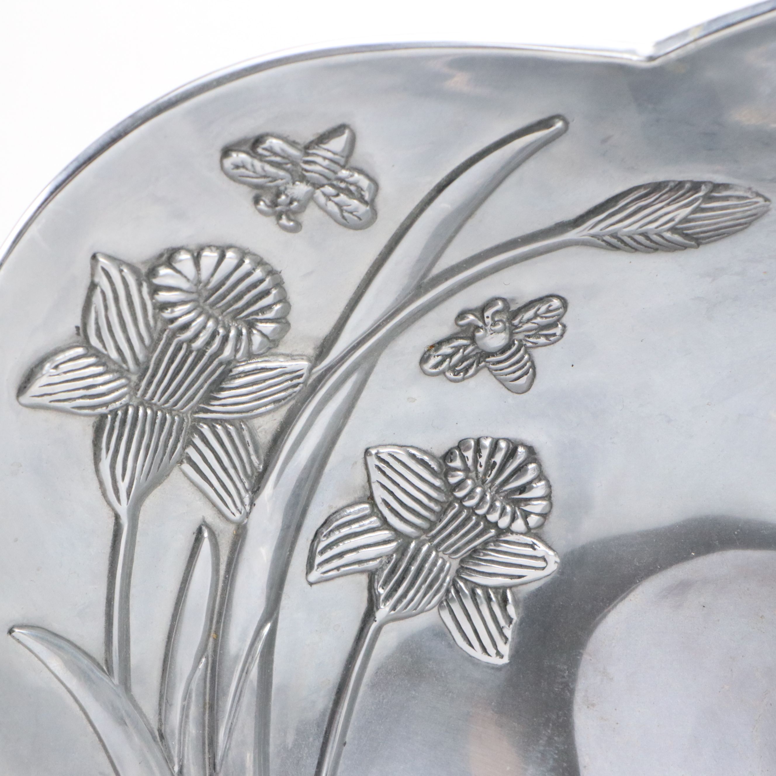 Lenox, Rodney Kent with Other Metal Platters and Covered Serving Bowl