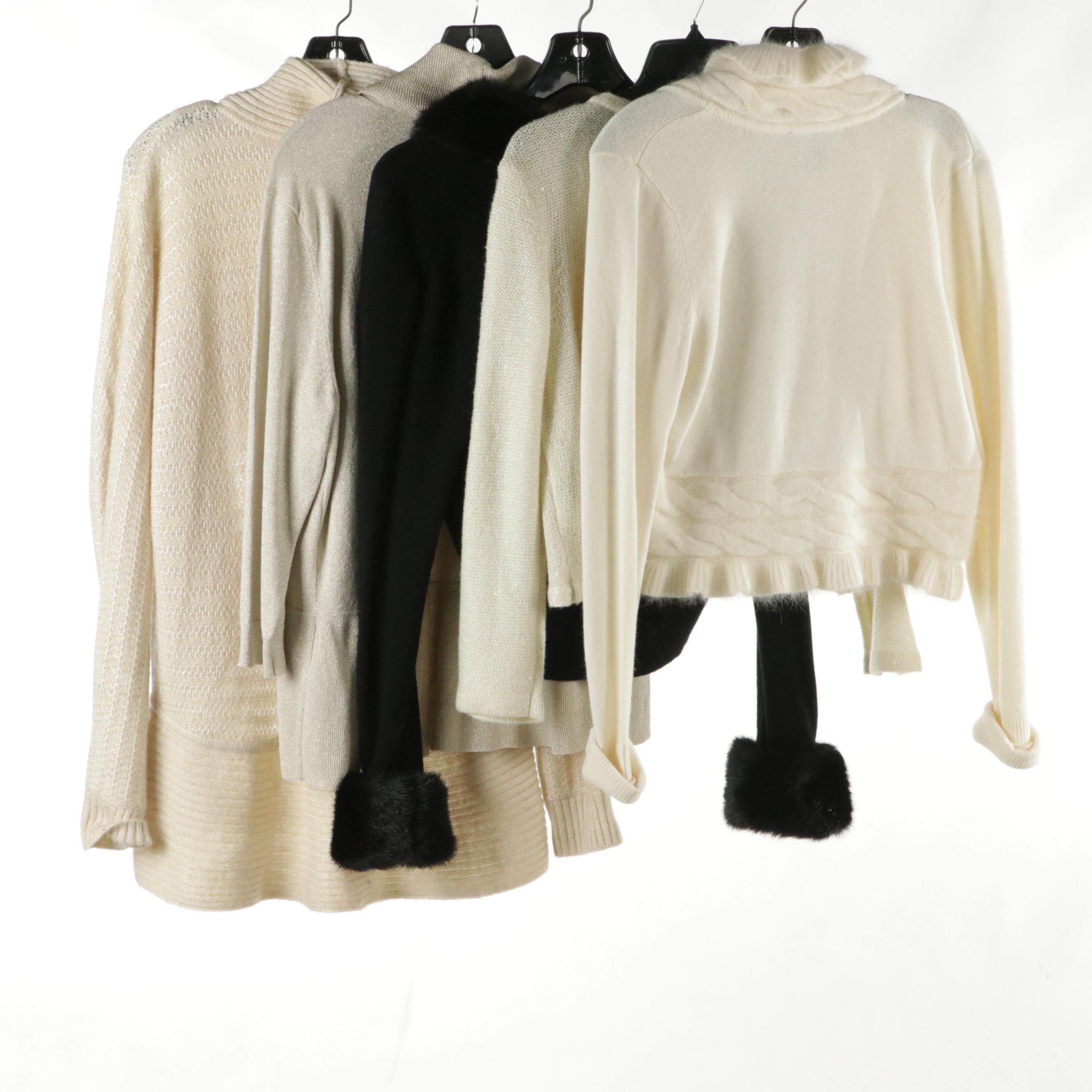 White House Black Market, Talbots and Donna Morgan Knit Sweaters