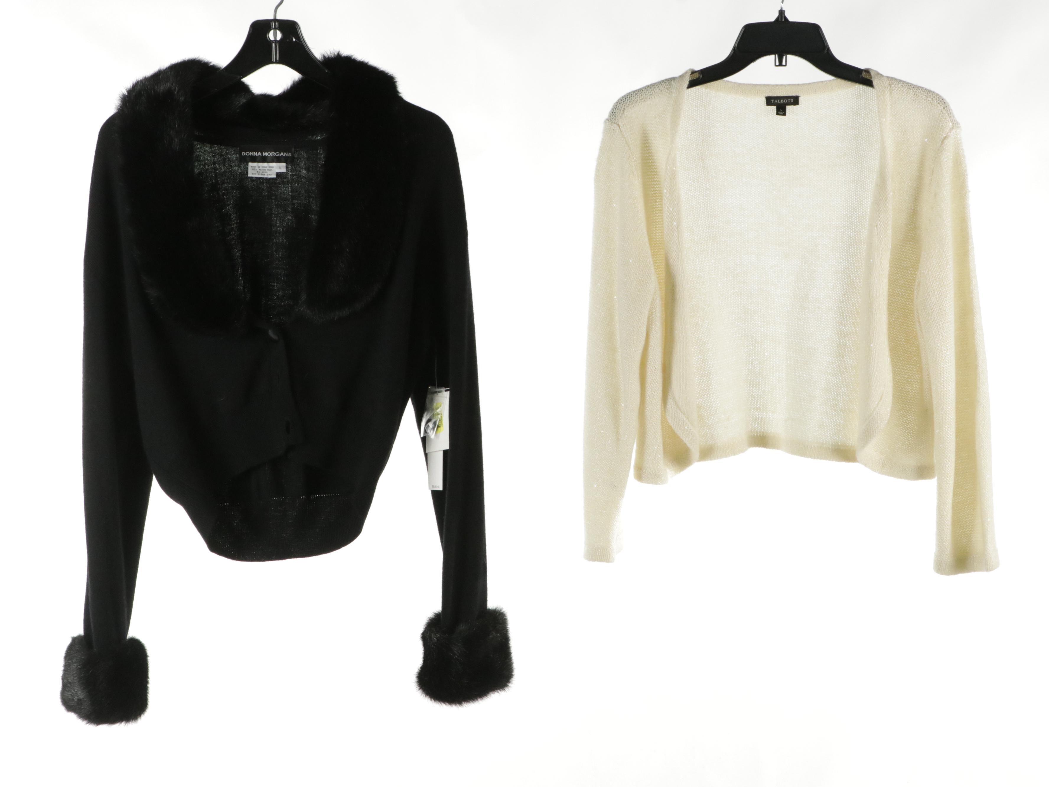 White House Black Market, Talbots and Donna Morgan Knit Sweaters