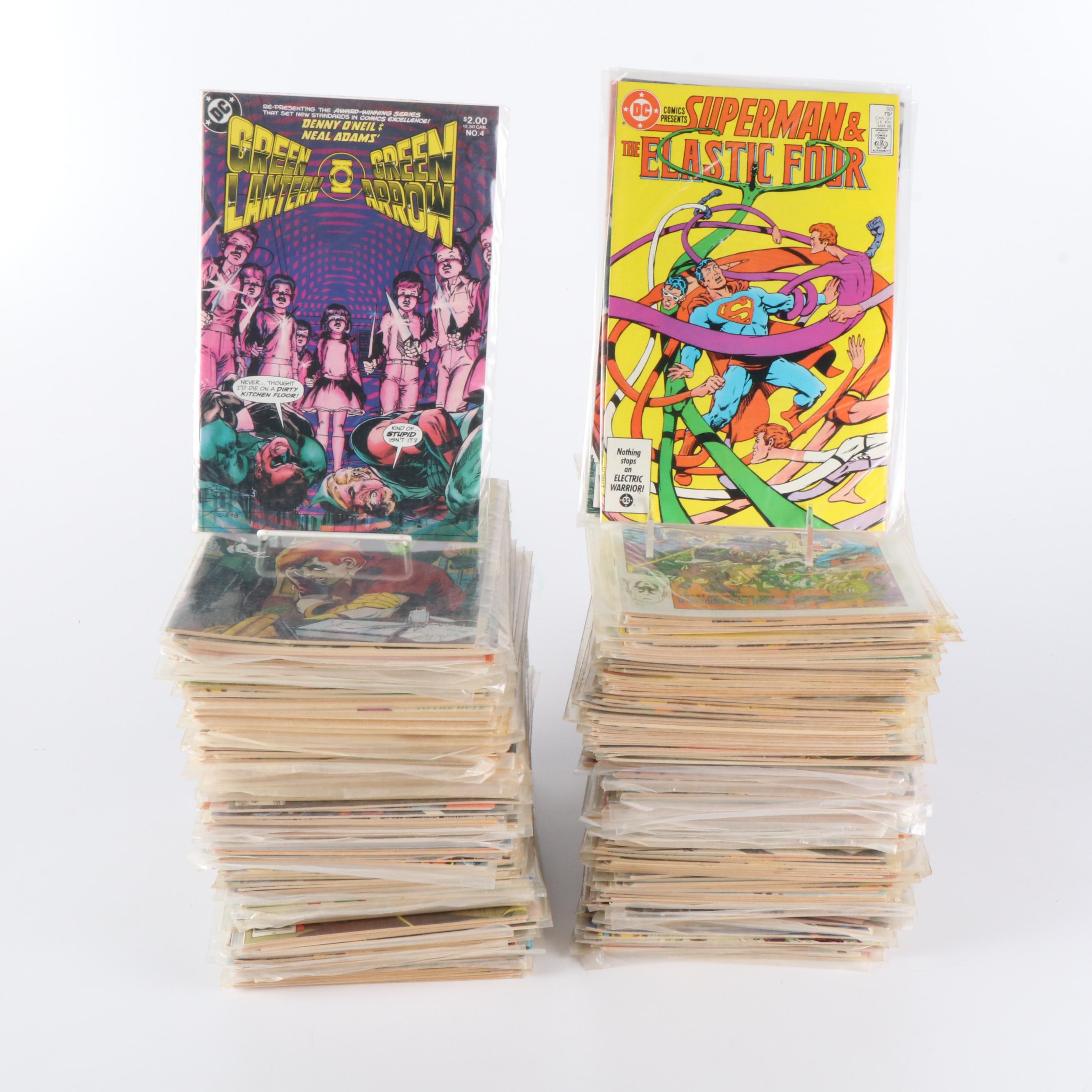 Over 240 Vintage DC and Marvel Comic Books, 1960s to 1980s