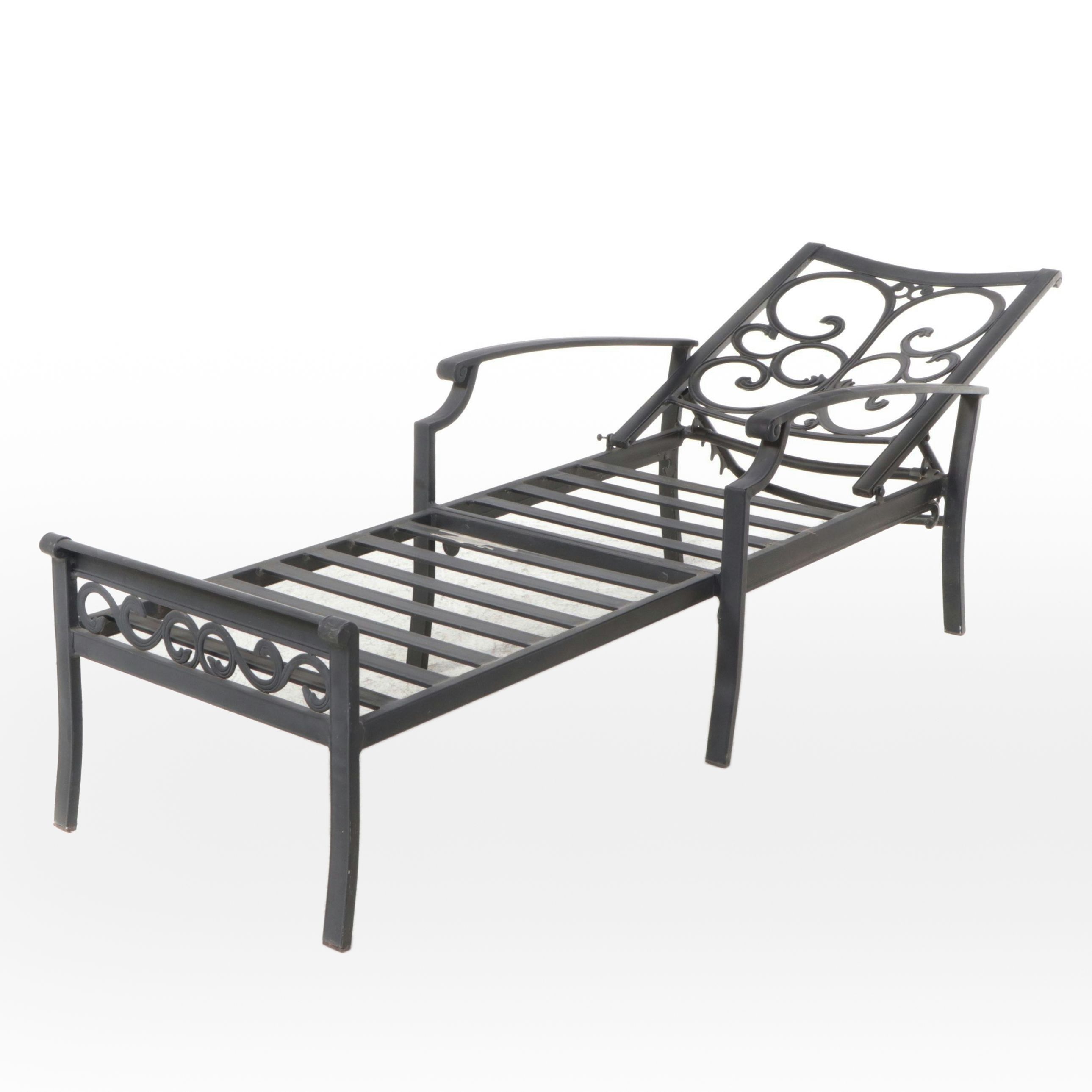 Thomasville Cast Aluminum Chaise Lounge