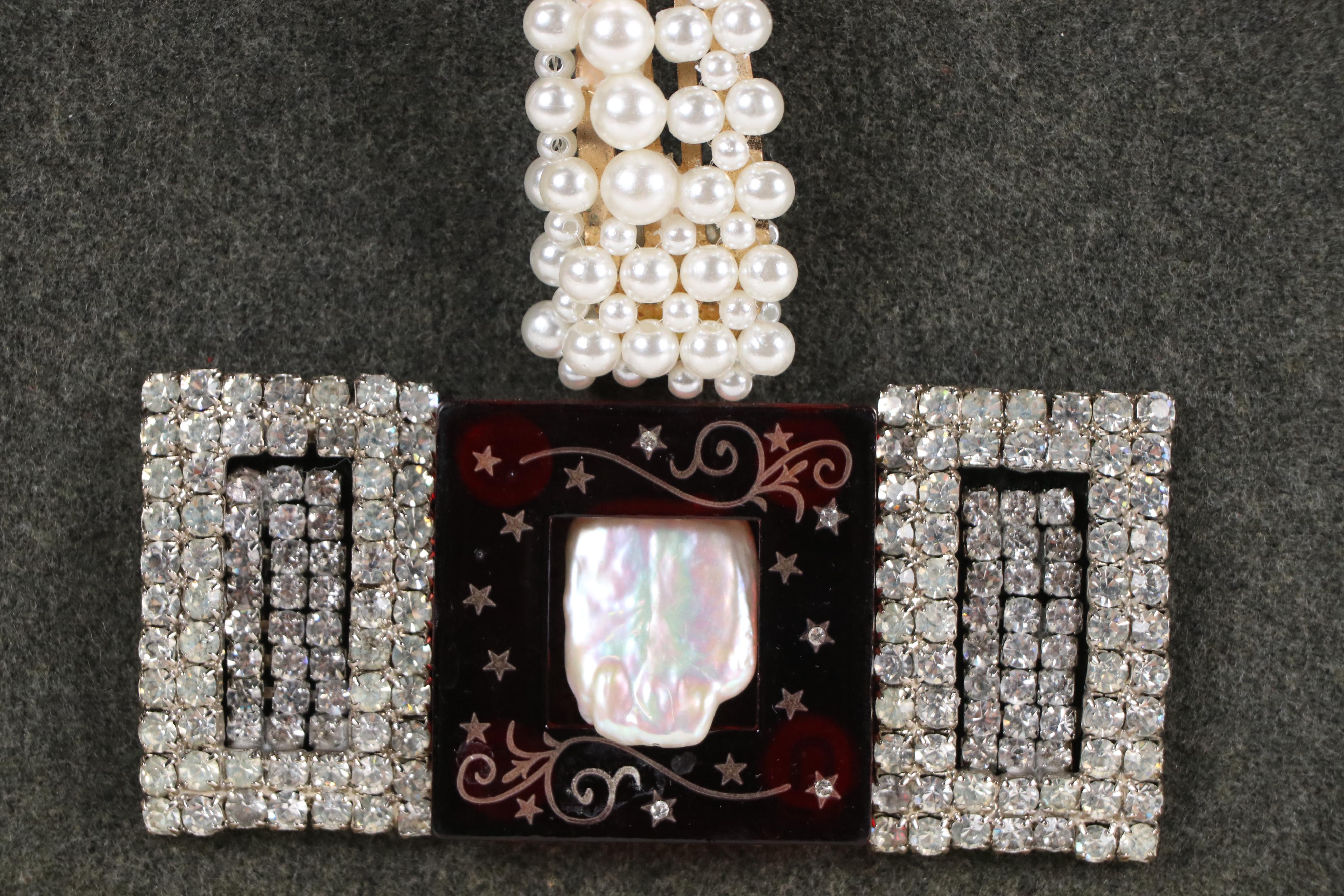 Karen Pagán Jewelry Art Collage of Tree, 2024