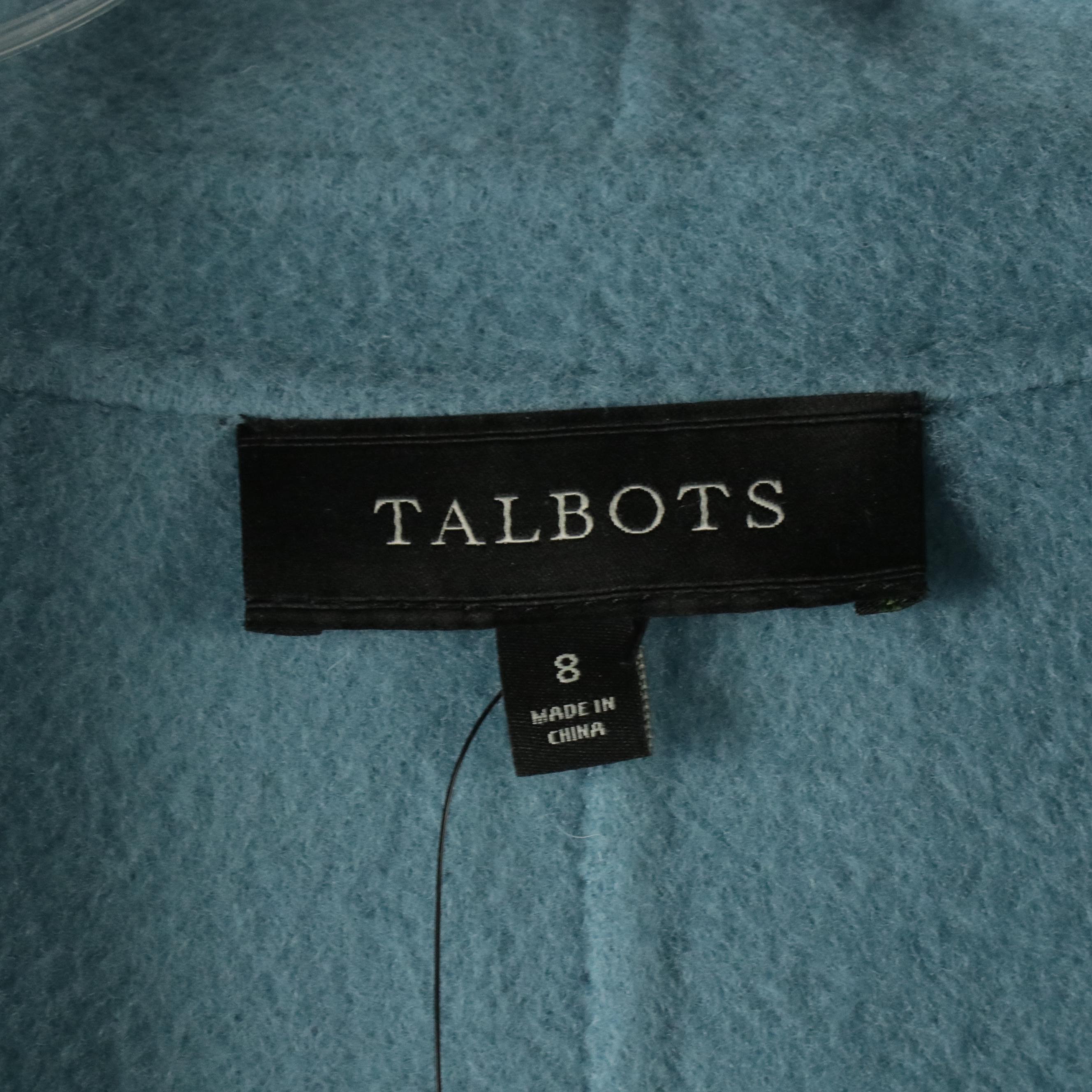 Talbots Printed Wool Sweater, Red and Blue Wool Single-Button Blazers, With Tags