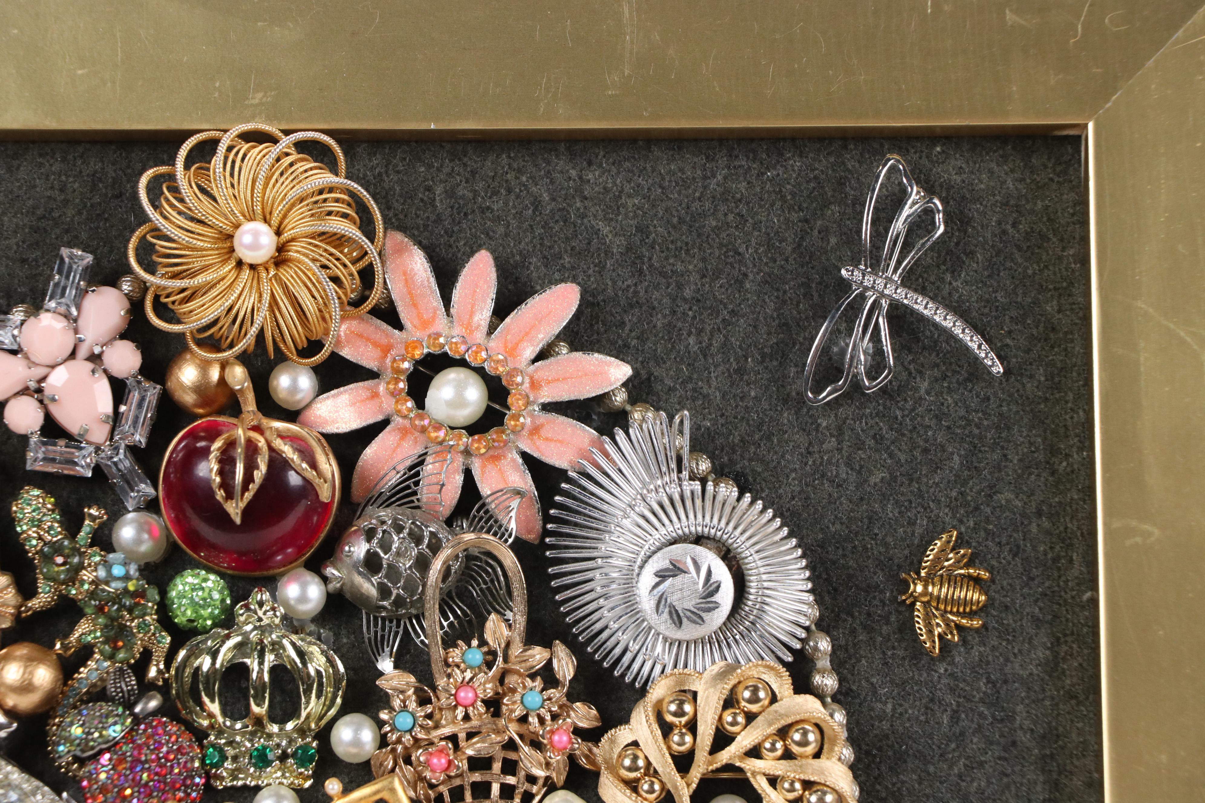 Karen Pagán Jewelry Art Collage of Tree, 2024