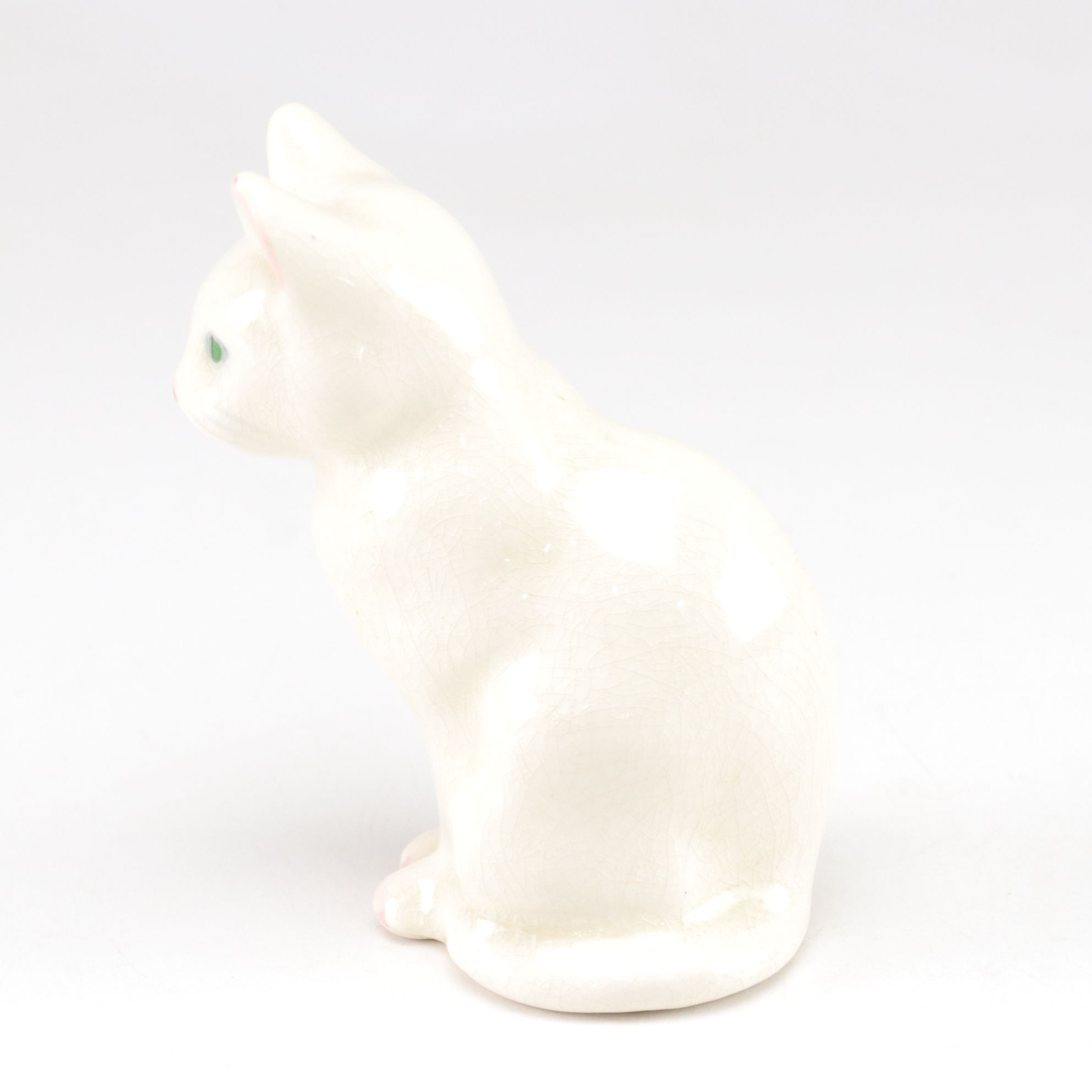 N.S. Gustin Co. Tabby Cat Statue with "Thank You" Cat Gift Box, Hook and More