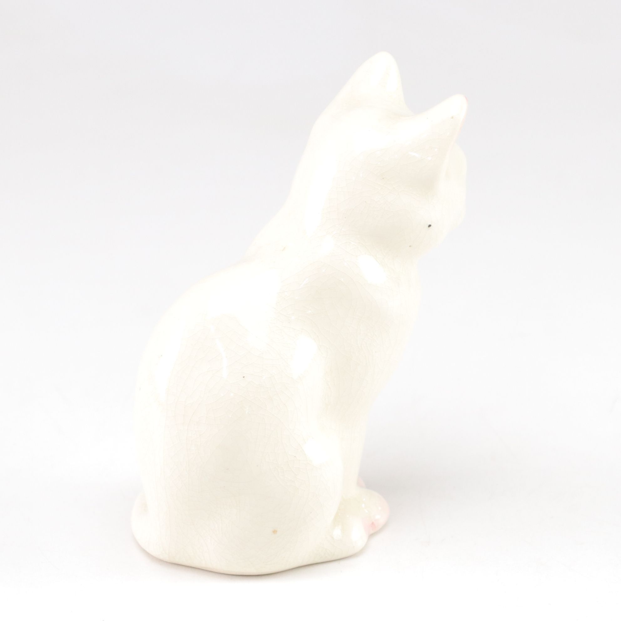 N.S. Gustin Co. Tabby Cat Statue with "Thank You" Cat Gift Box, Hook and More