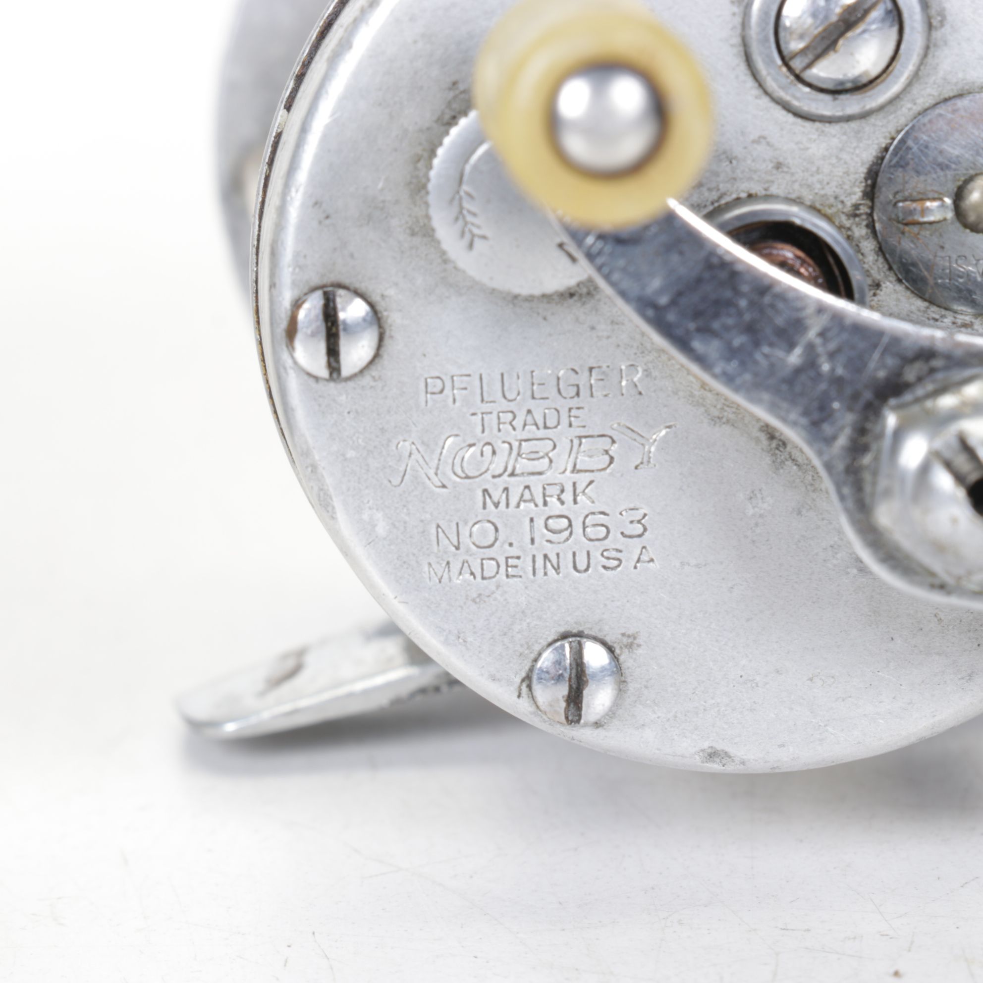 Six Vintage Fishing Reels with Pflueger, Garcia, and ABU