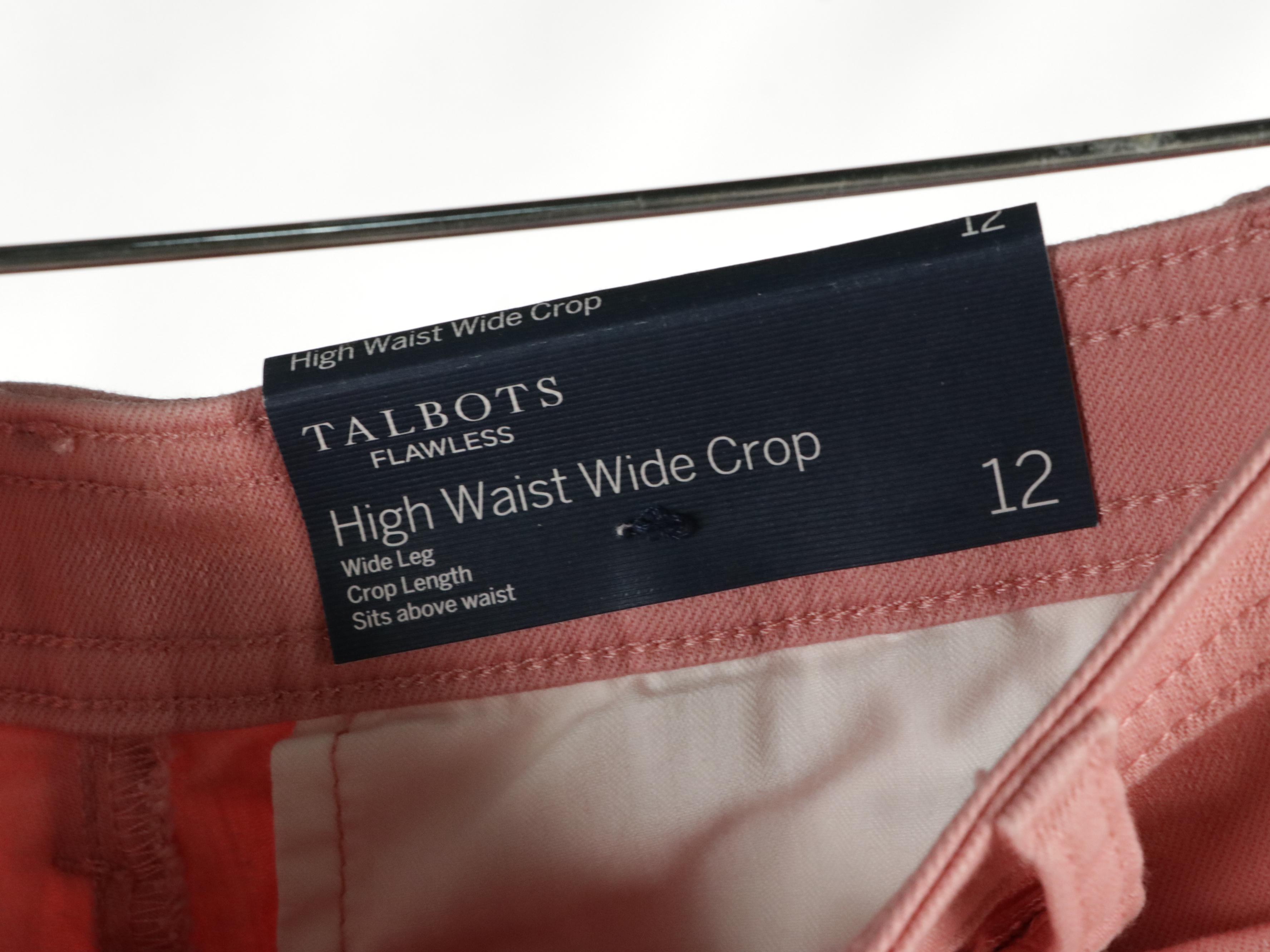 Talbots Pink and Plaid Linen Blazers, Sweater & Wide-Leg Pants w/ Other Trousers