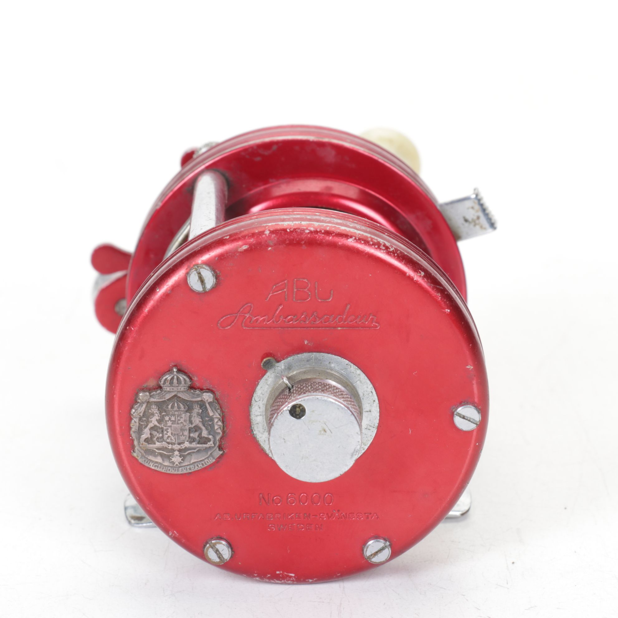 Six Vintage Fishing Reels with Pflueger, Garcia, and ABU