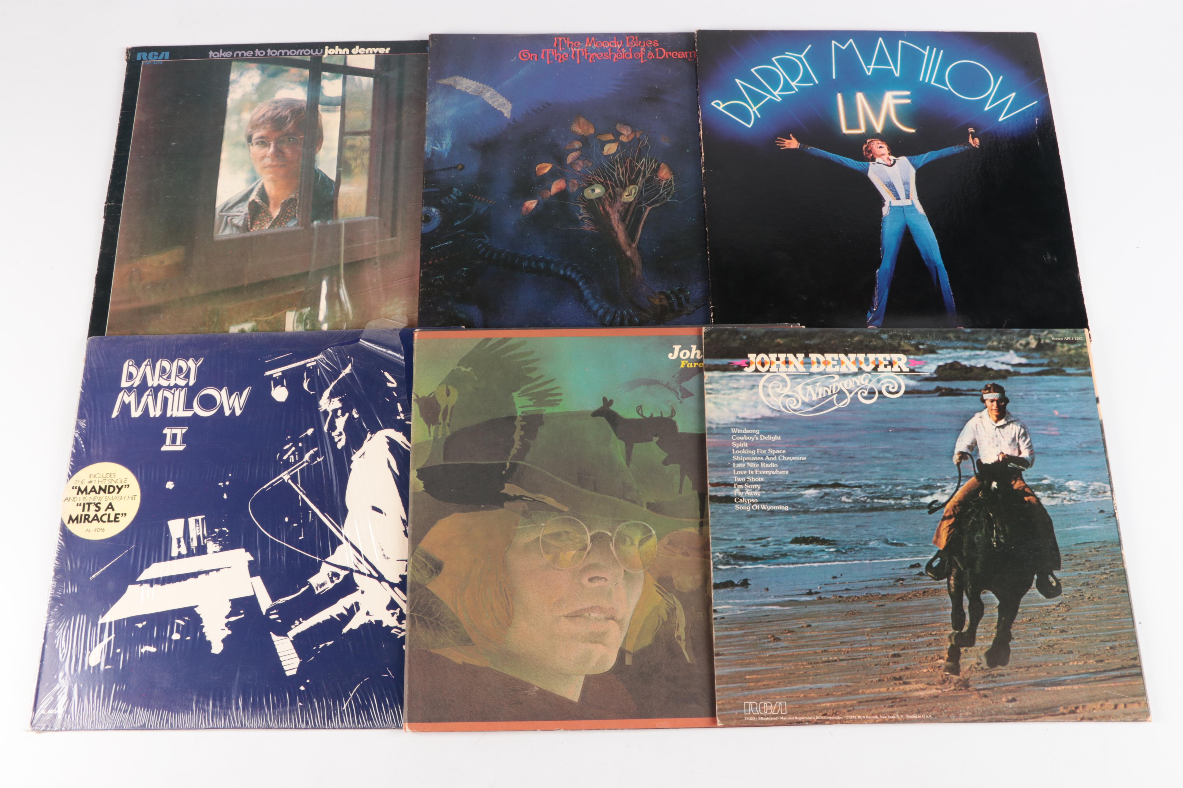 John Denver, Led Zeppelin, Elton John, and More Vinyl Record Albums