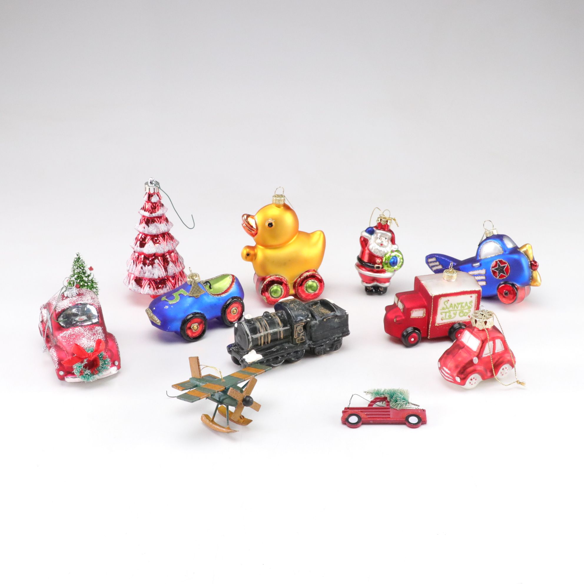 Blown Glass and Other Christmas Ornaments