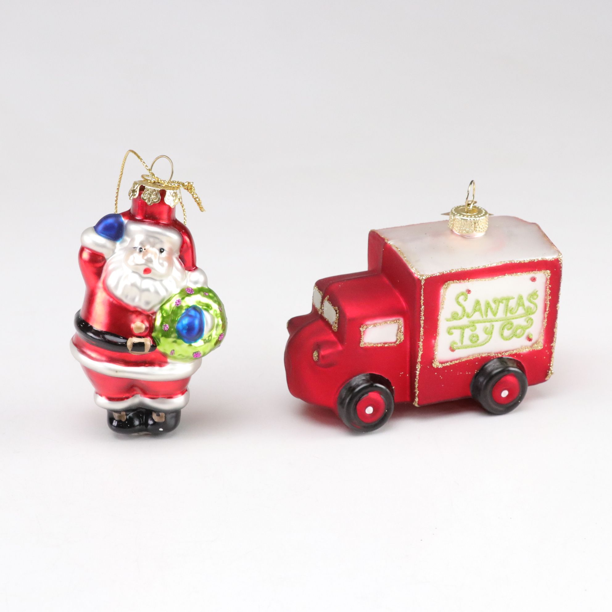 Blown Glass and Other Christmas Ornaments