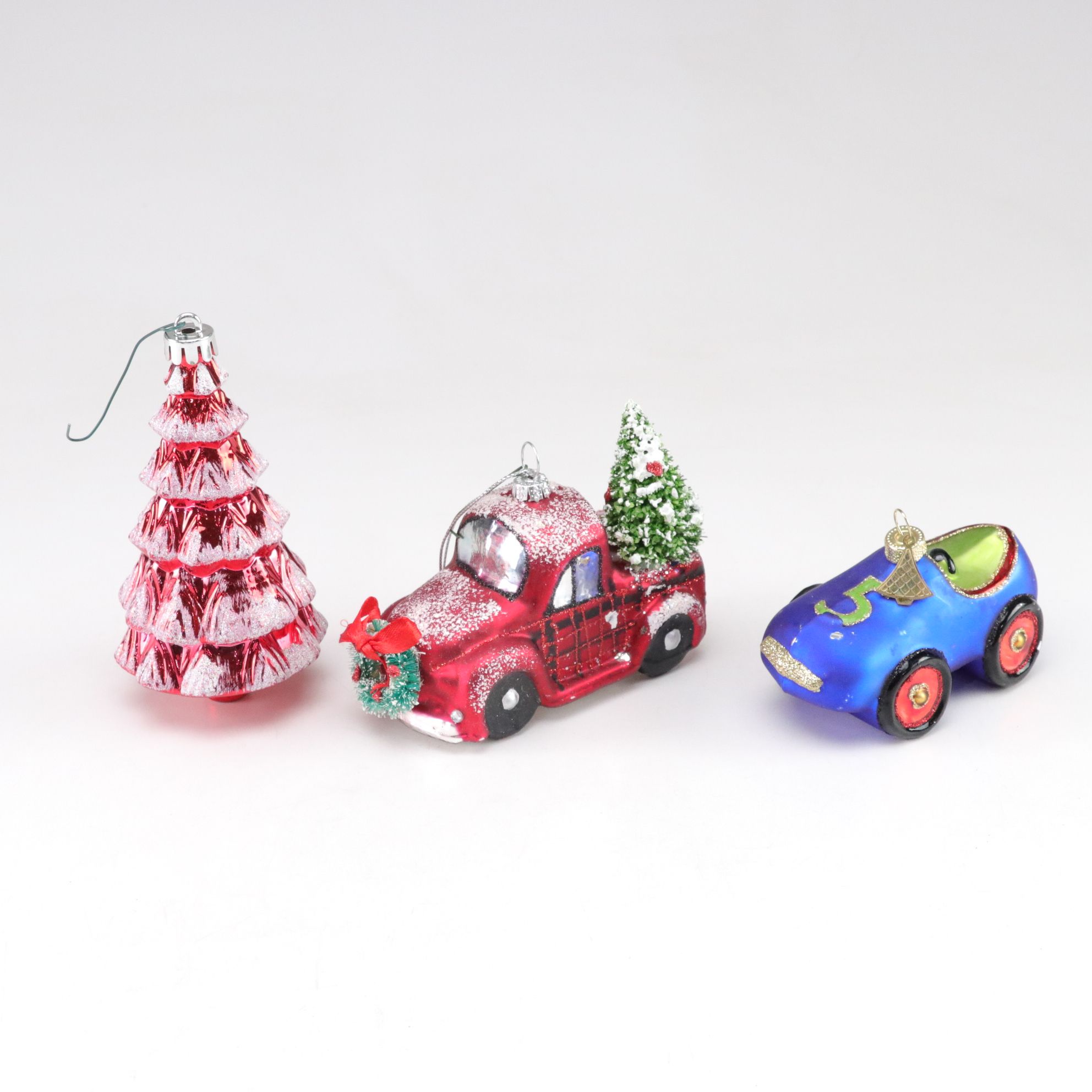 Blown Glass and Other Christmas Ornaments