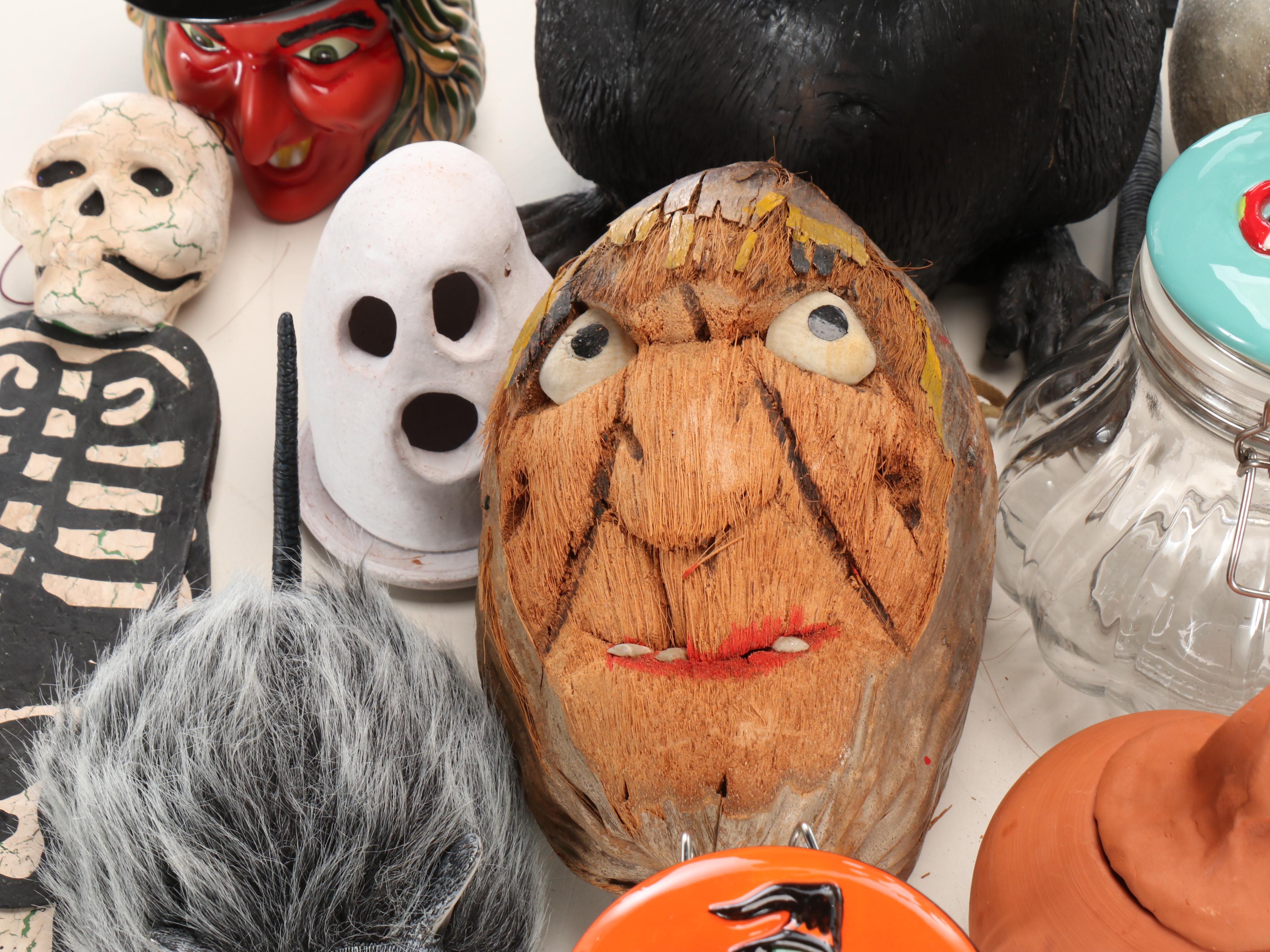 Halloween Spooky Jack-O-Lanterns, Mummy Candlesticks and More