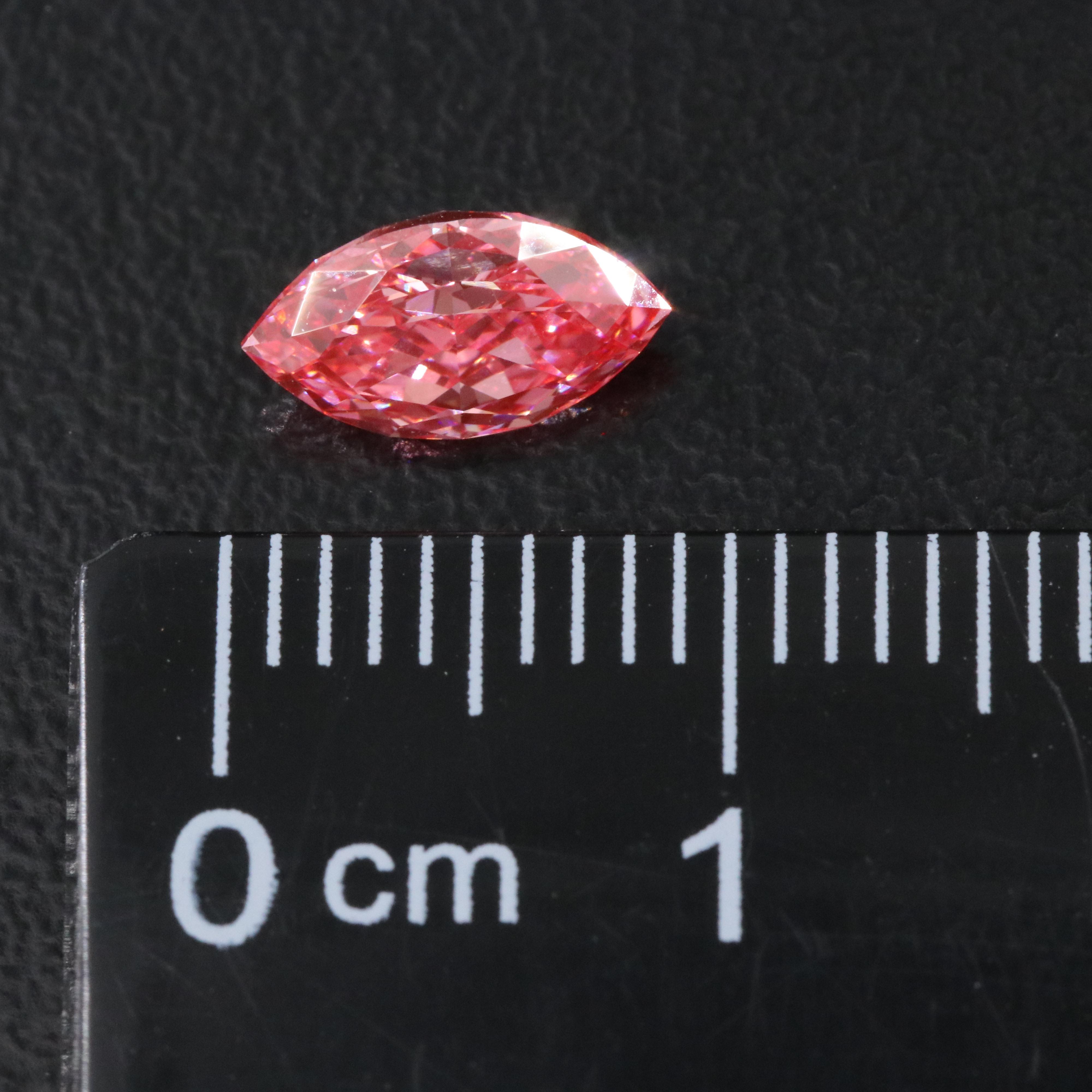 Loose 1.00 CT Fancy Pink Lab Grown Diamond