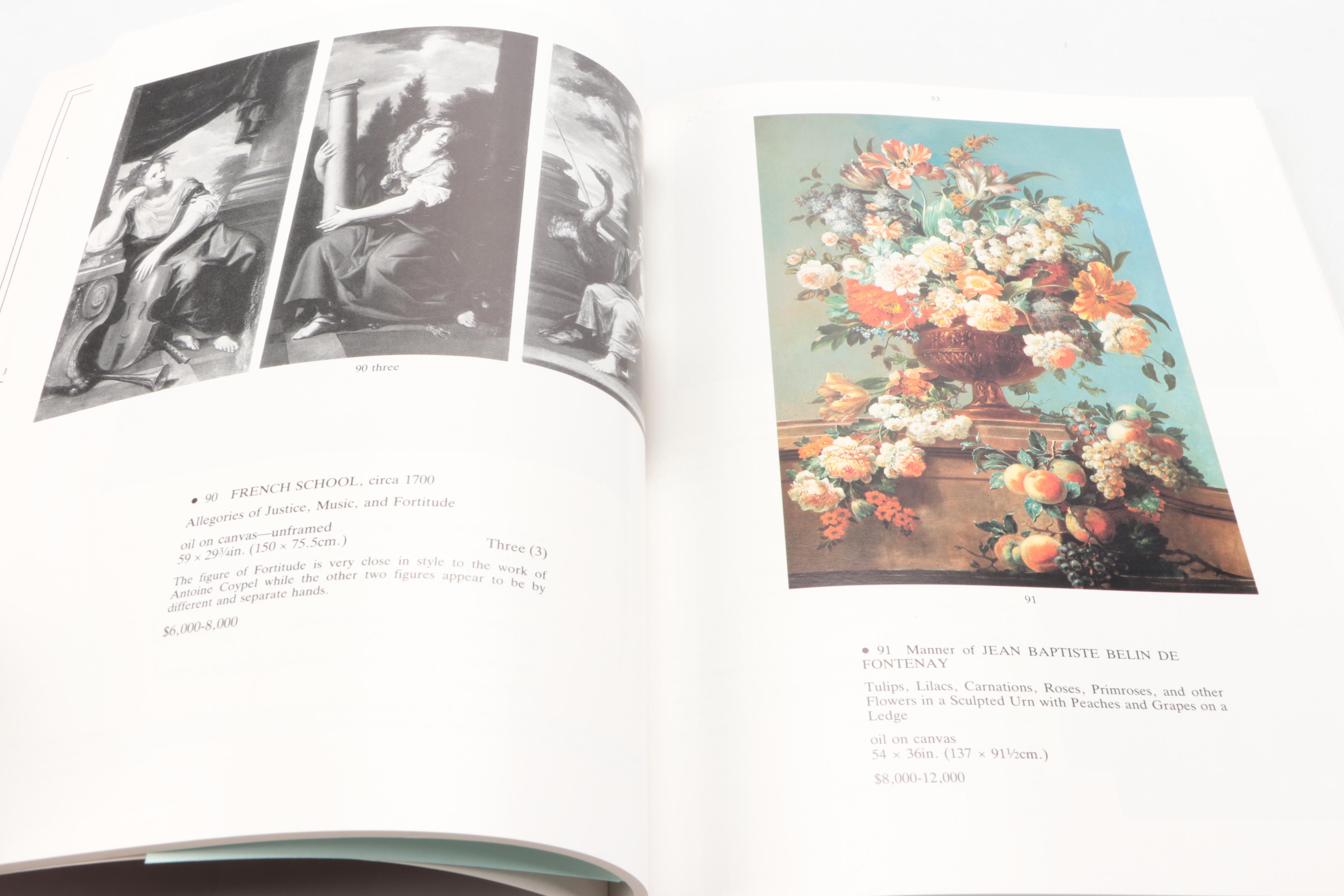 Christie's Old Master Paintings and Drawings Auction Catalogs, Late 20th Century
