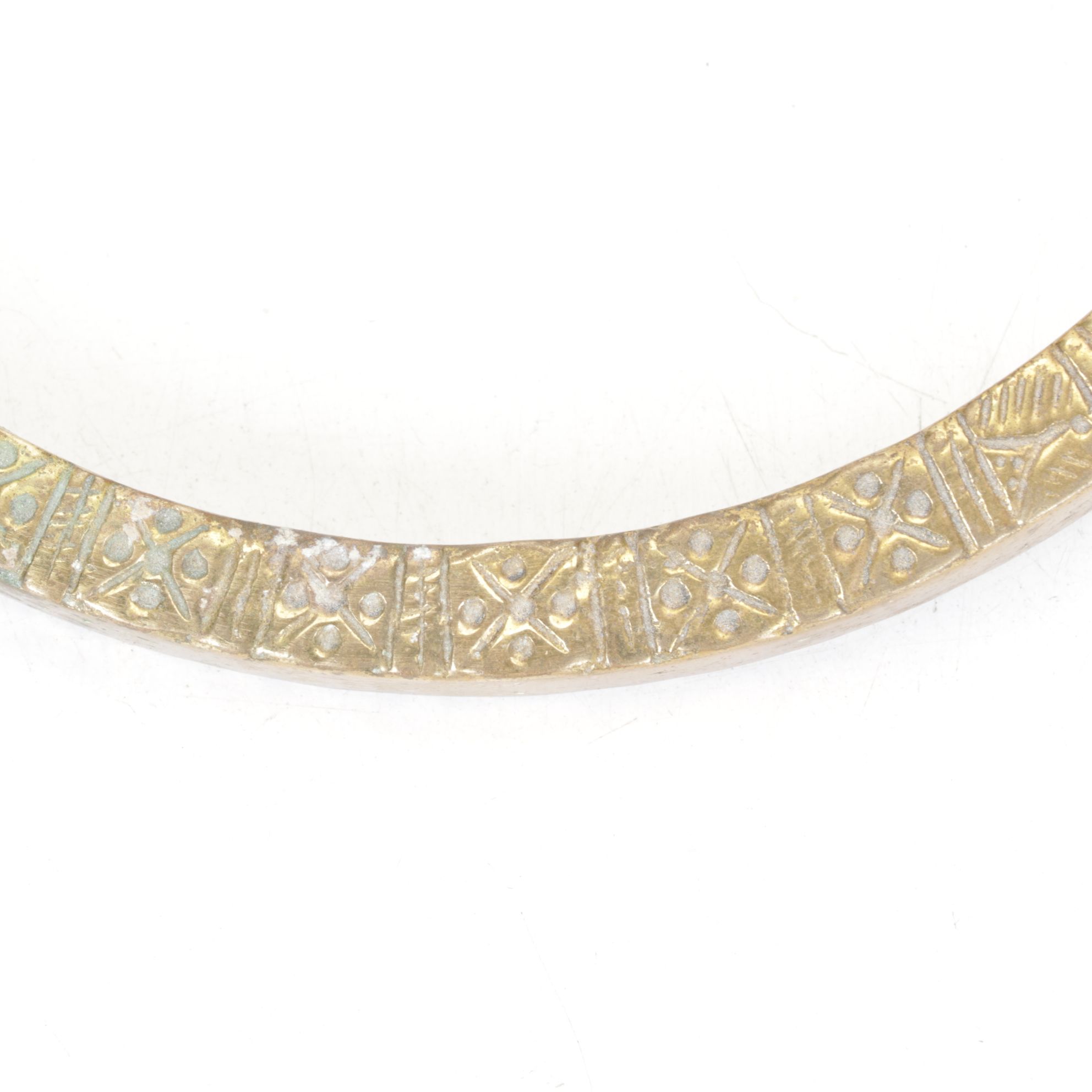 Indian Brass Figural Door Knocker