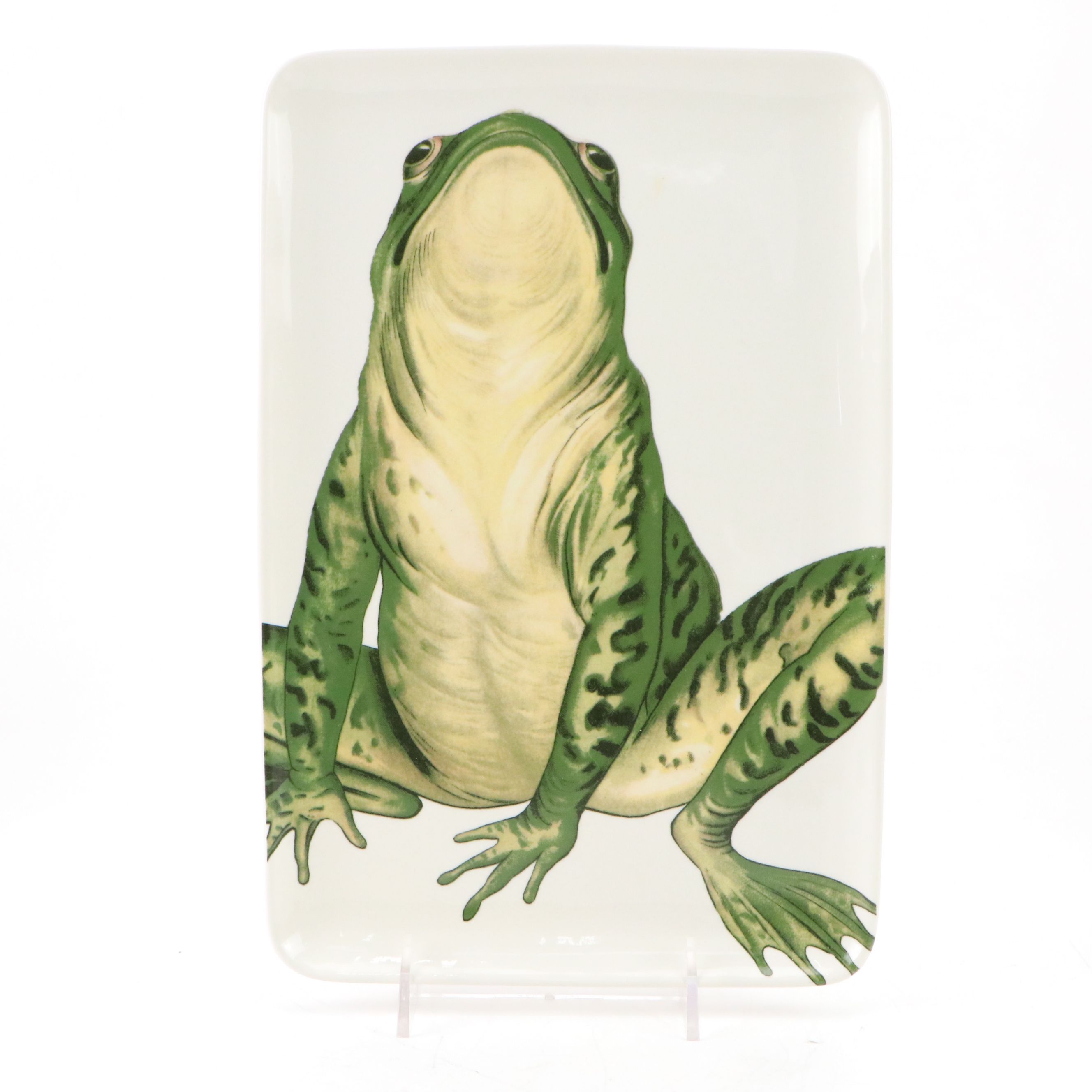 Bordallo Pinheiro Portuguese Green and Austrian Porcelain Plates