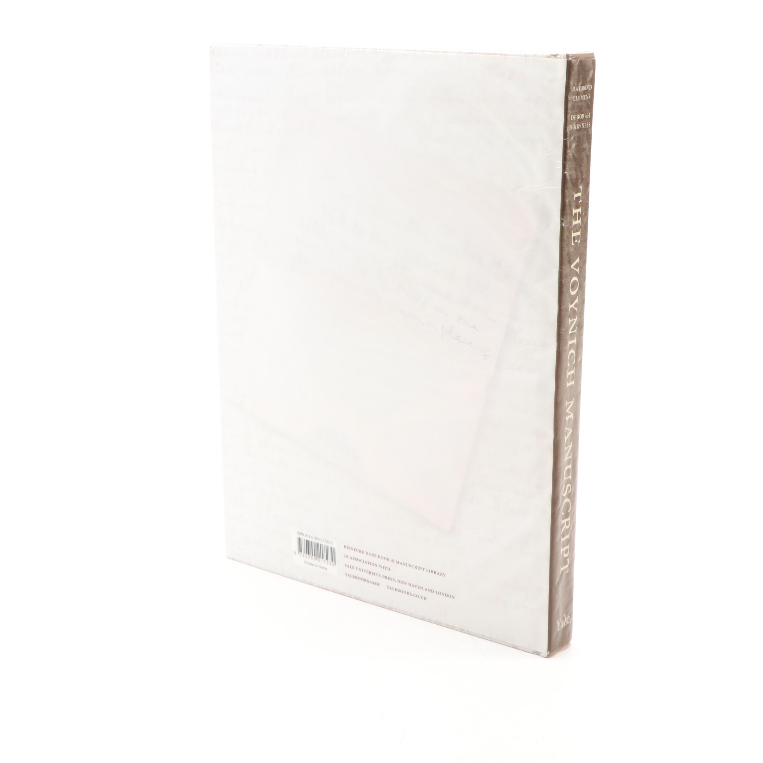 First Edition "The Voynich Manuscript" Edited by Raymond Clemens and More Books