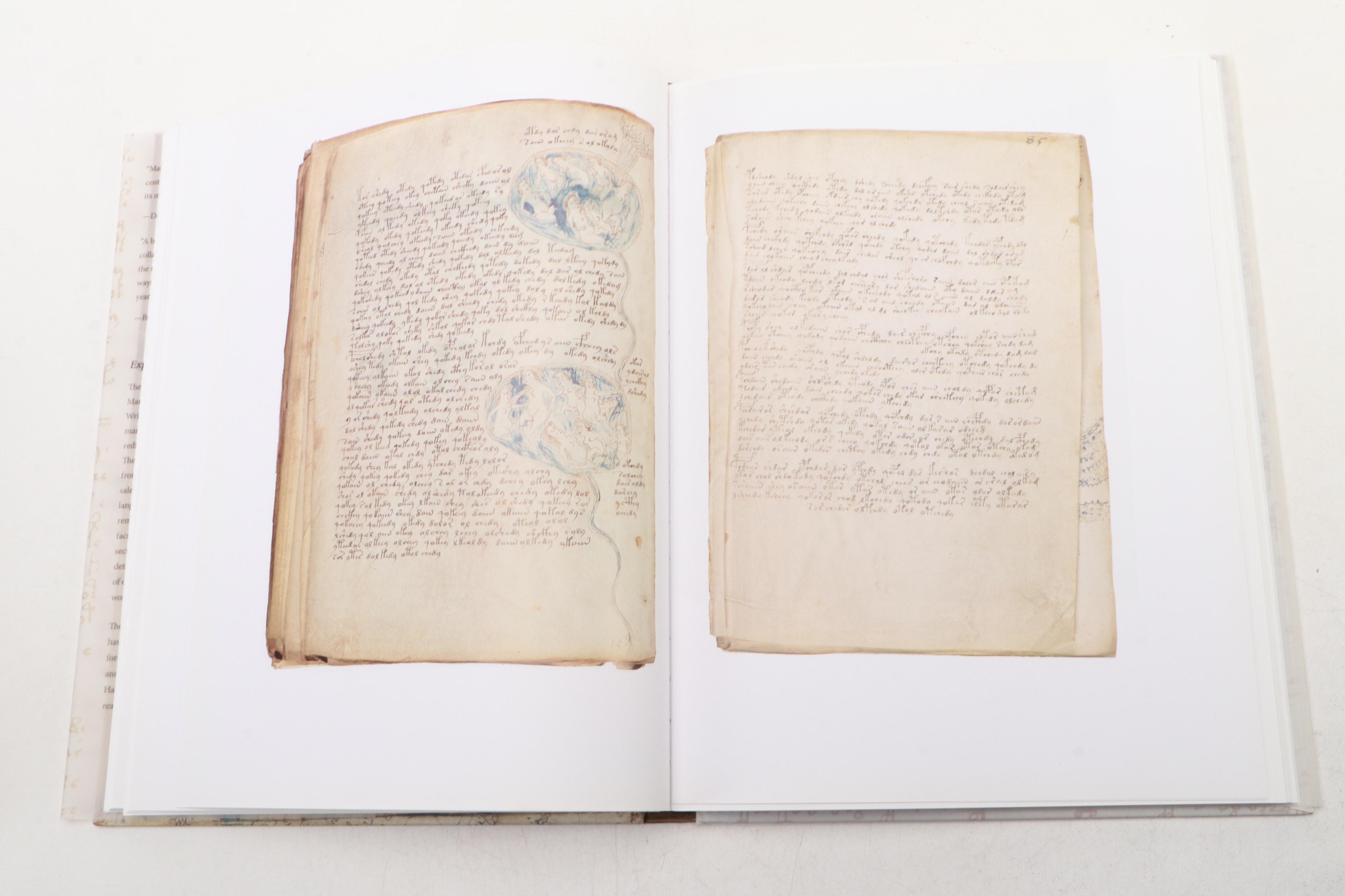 First Edition "The Voynich Manuscript" Edited by Raymond Clemens and More Books