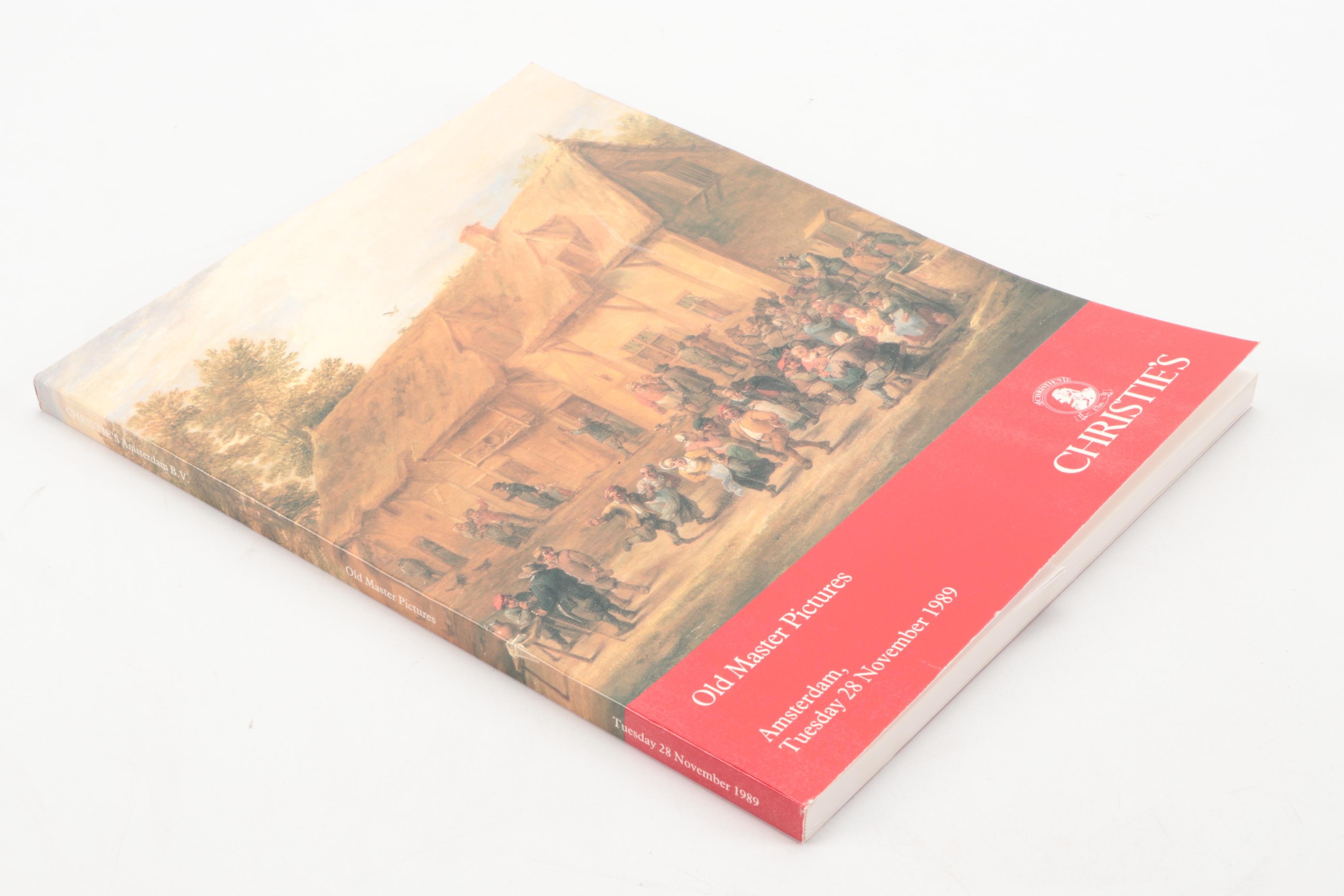 Christie's Old Master Paintings and Drawings Auction Catalogs, Late 20th Century