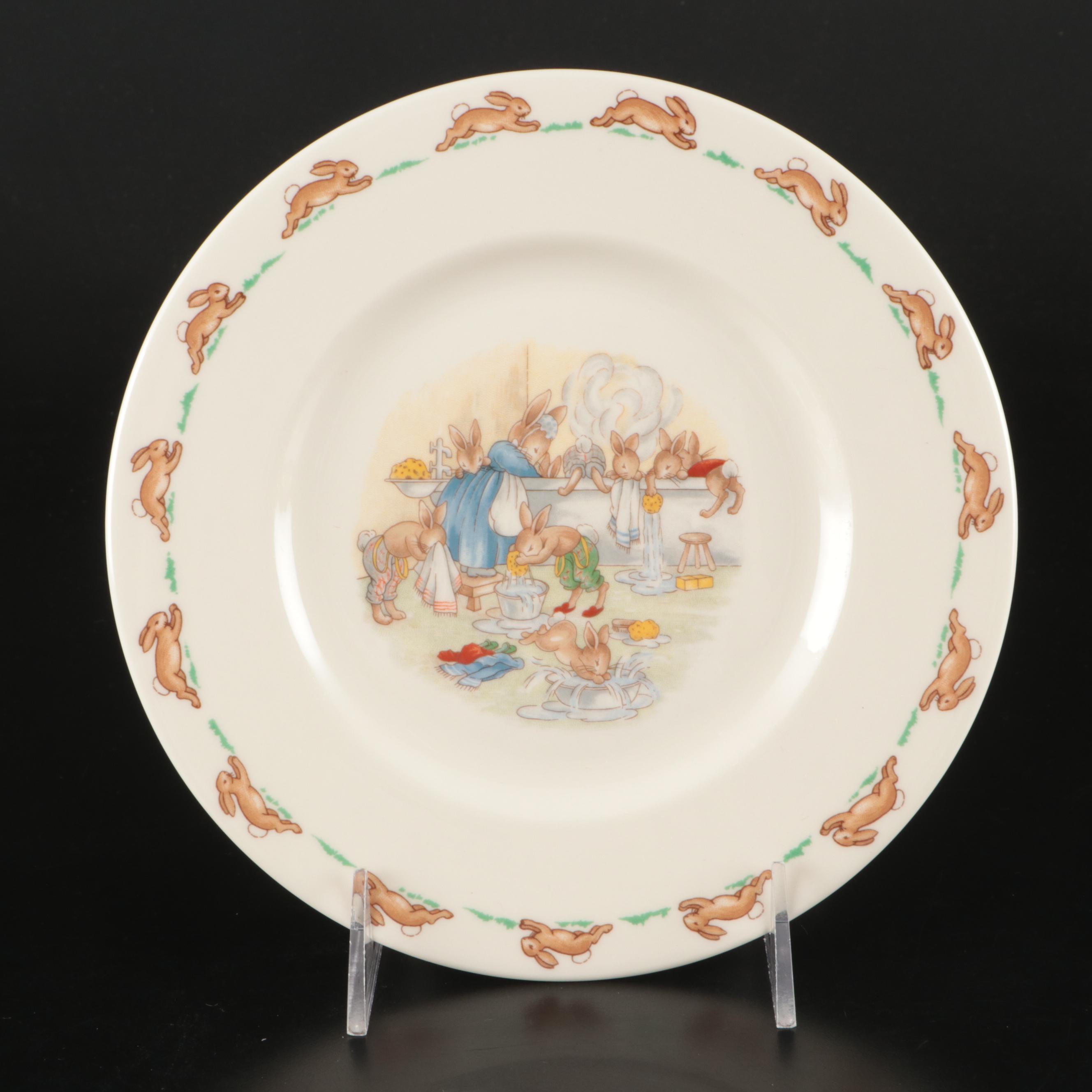 Royal Doulton "Bunnykins" and Tempest Co. "Peter Rabbit" Children's Dinnerware
