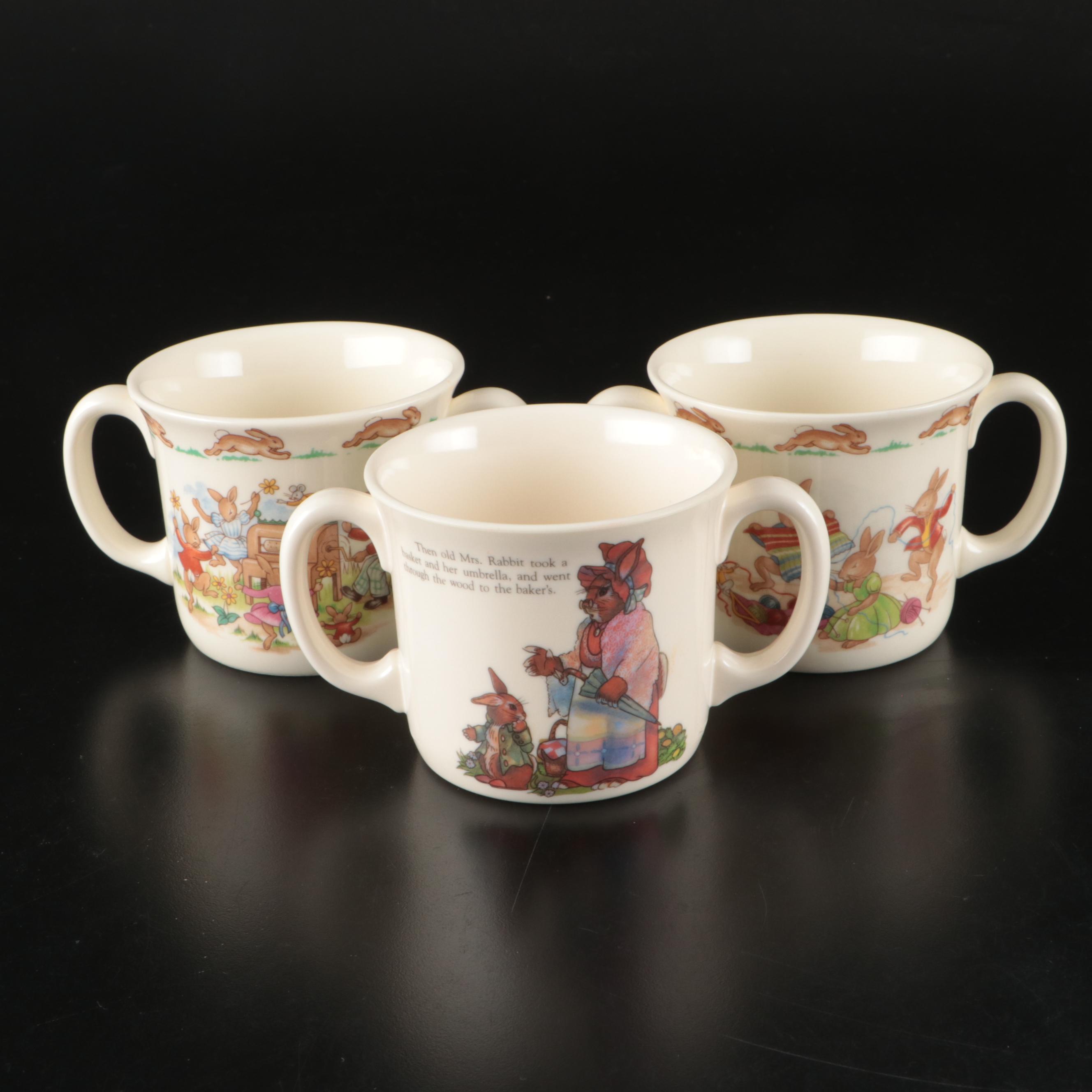 Royal Doulton "Bunnykins" and Tempest Co. "Peter Rabbit" Children's Dinnerware