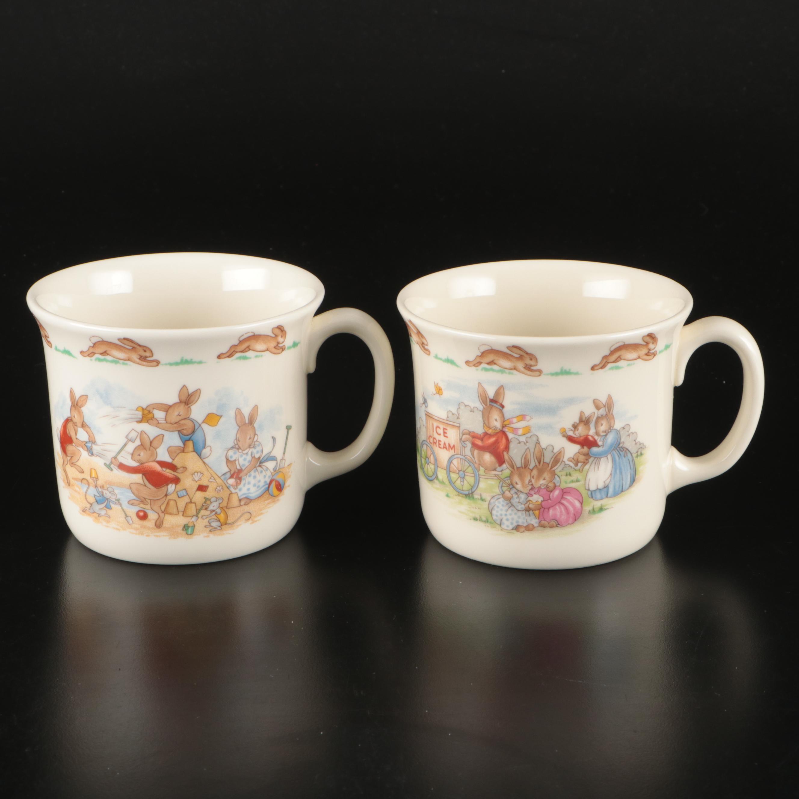 Royal Doulton "Bunnykins" and Tempest Co. "Peter Rabbit" Children's Dinnerware